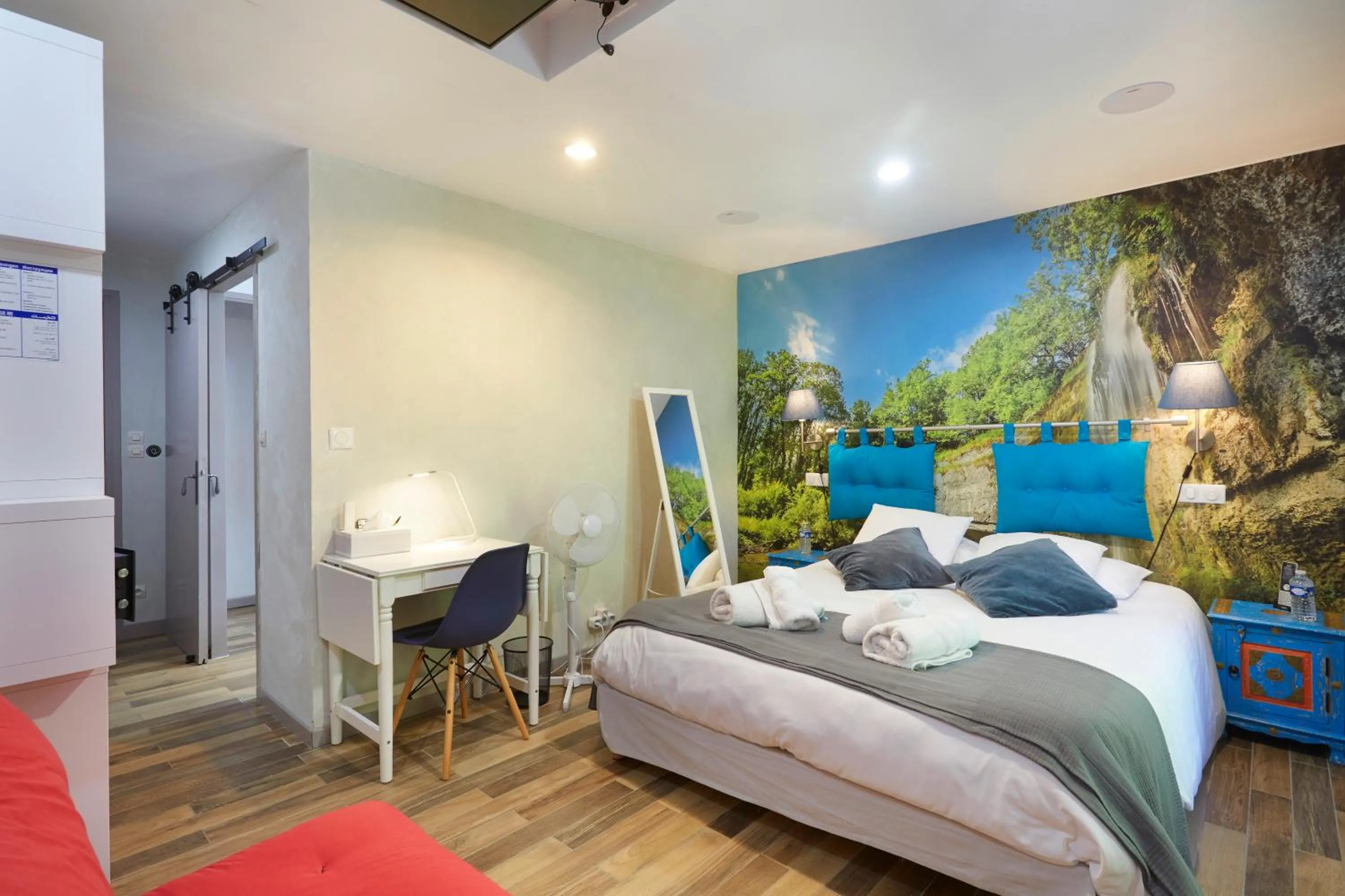 Bed in Domaine de Bersaillin