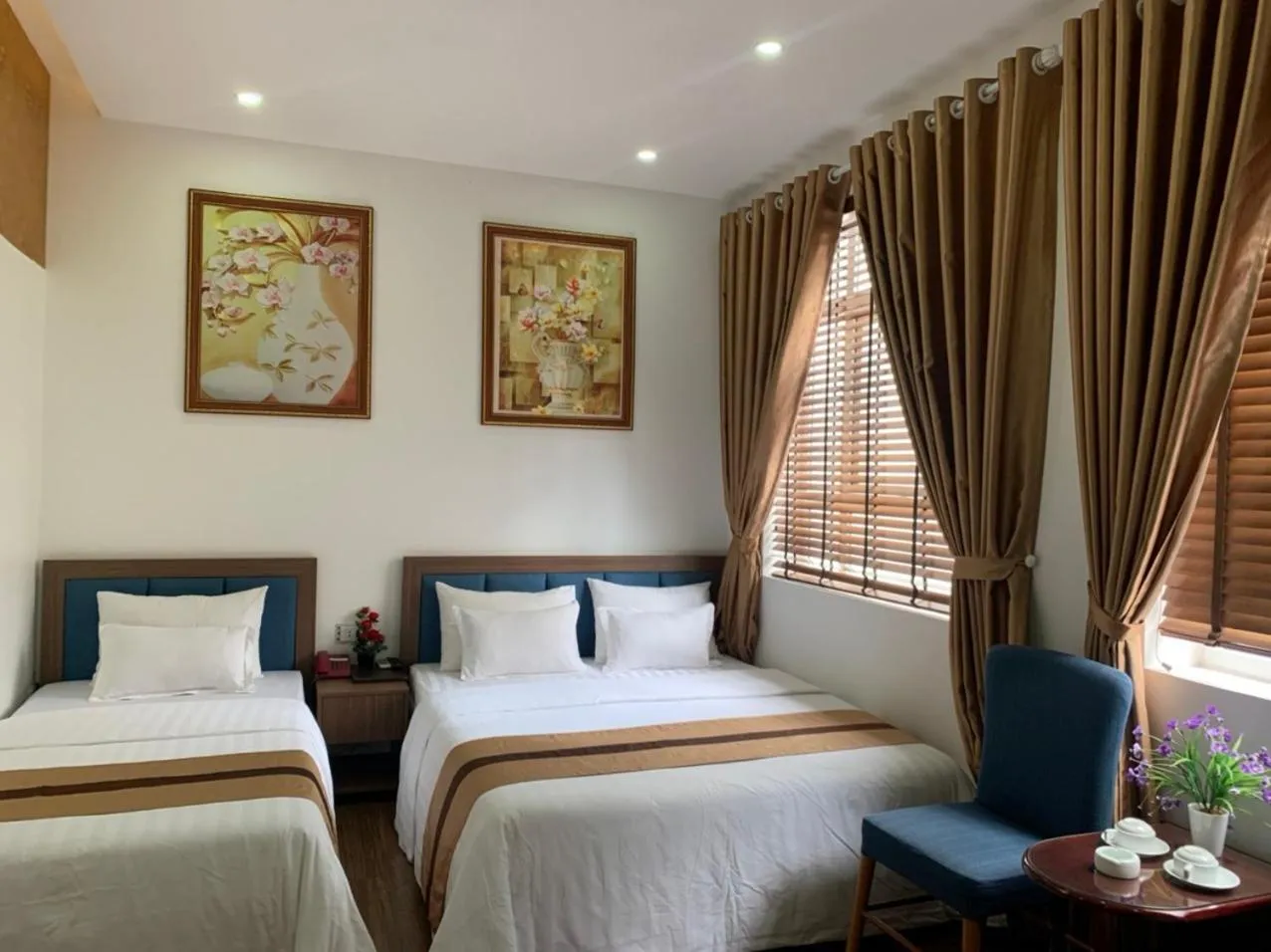 Bed in Duc Long Hotel