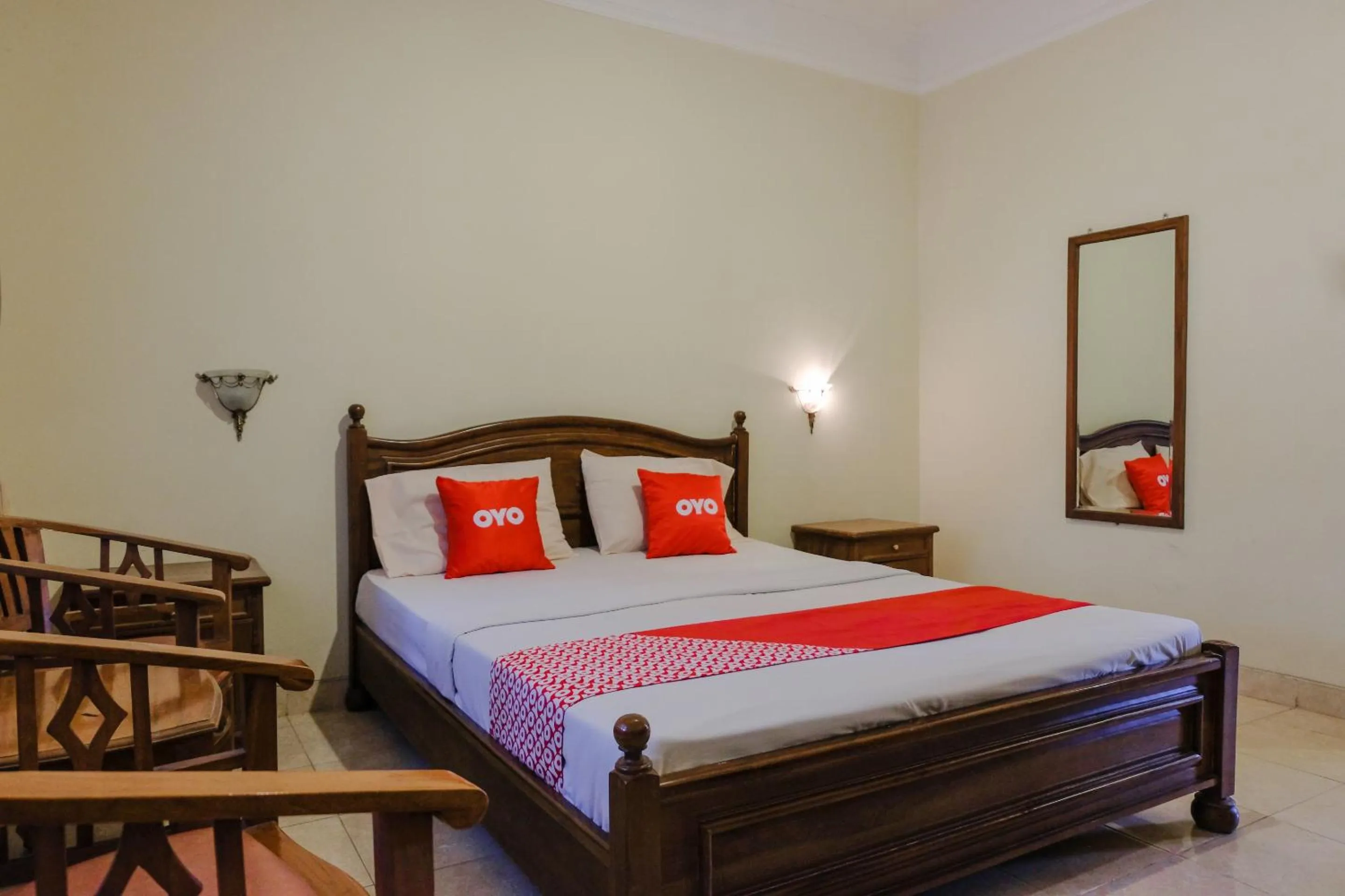 Bedroom in OYO 1803 Hotel Sarangan Permai