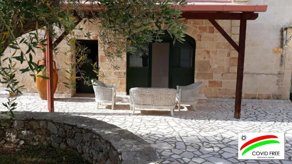 Patio in Masseria San Nicola B&B