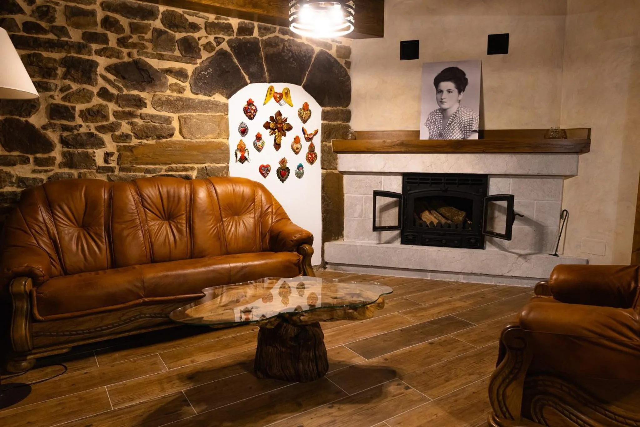 Living room in Posada Villa Matilde