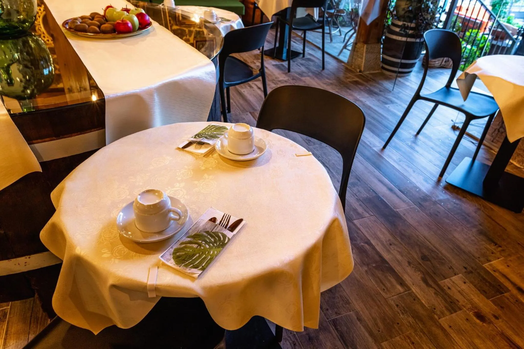 Dining area in Posada Villa Matilde