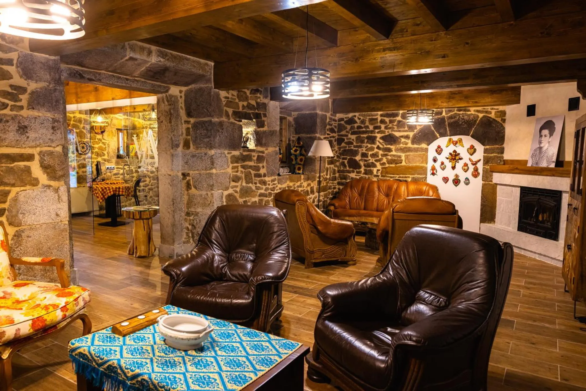 Living room in Posada Villa Matilde