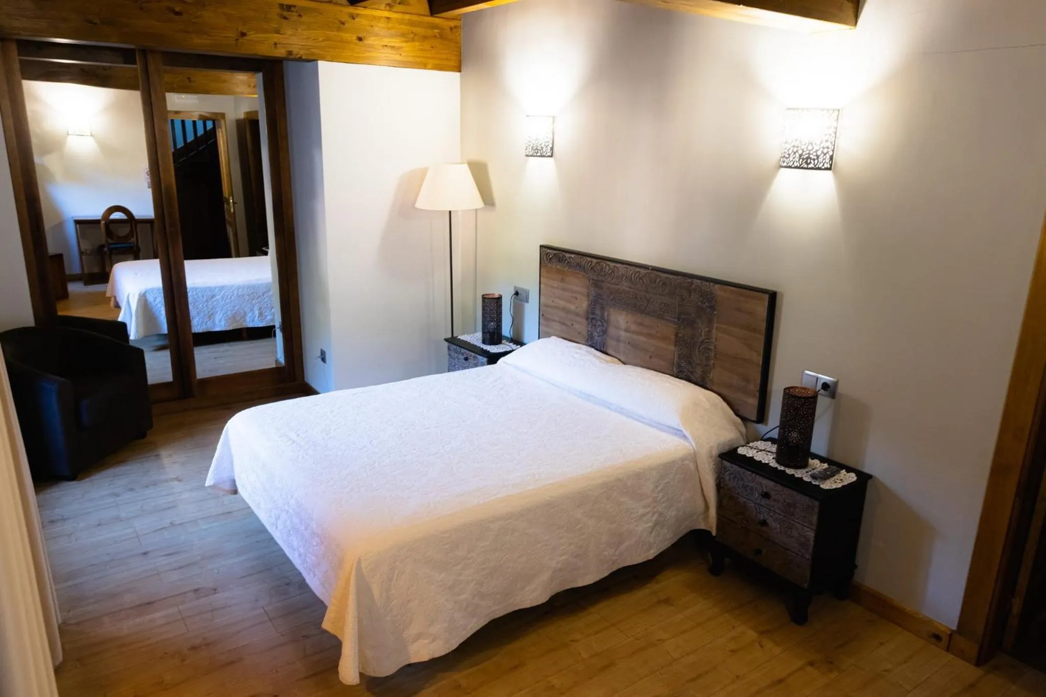 Bedroom, Bed in Posada Villa Matilde