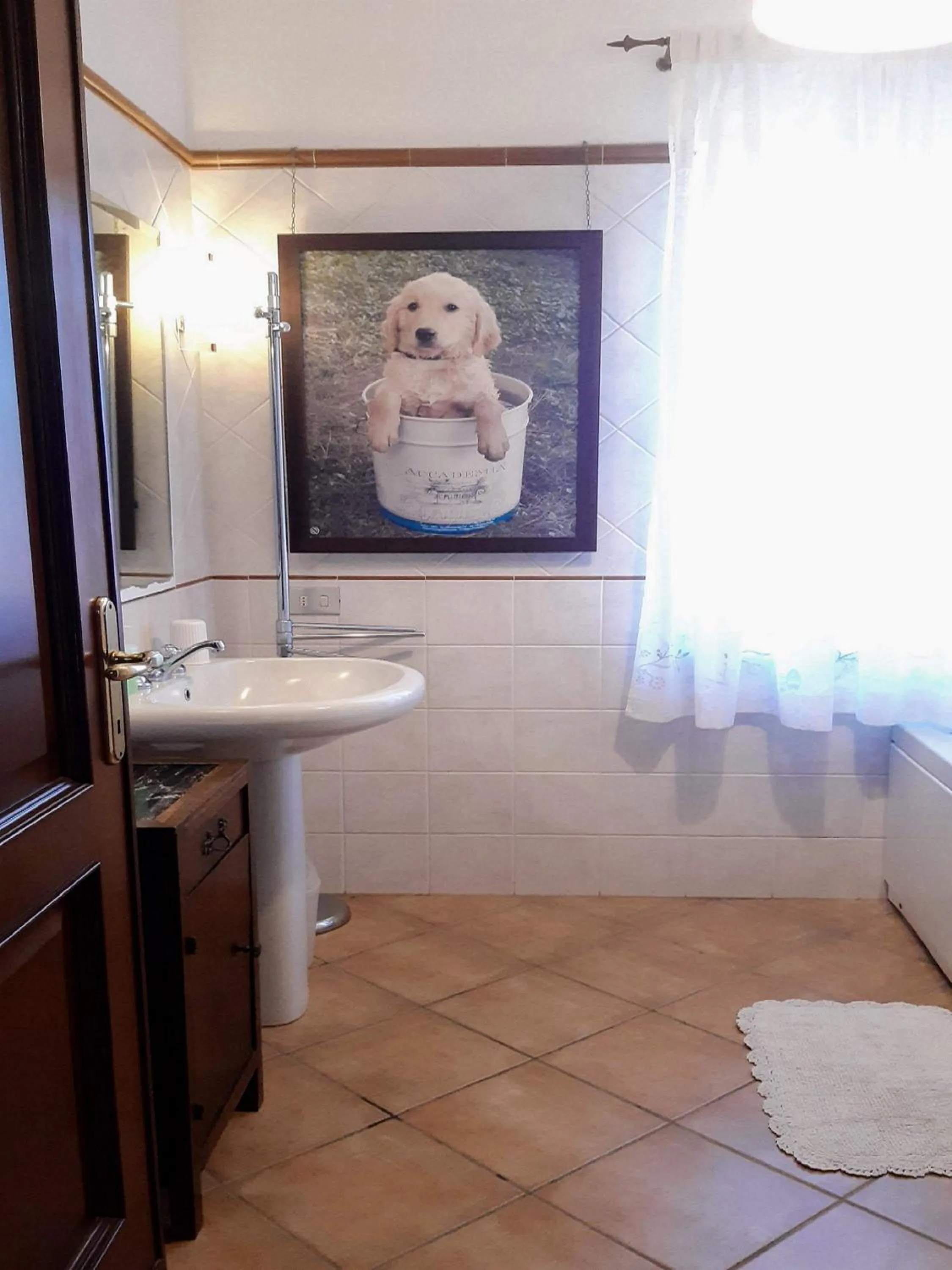 Bathroom in Fabiola B & B