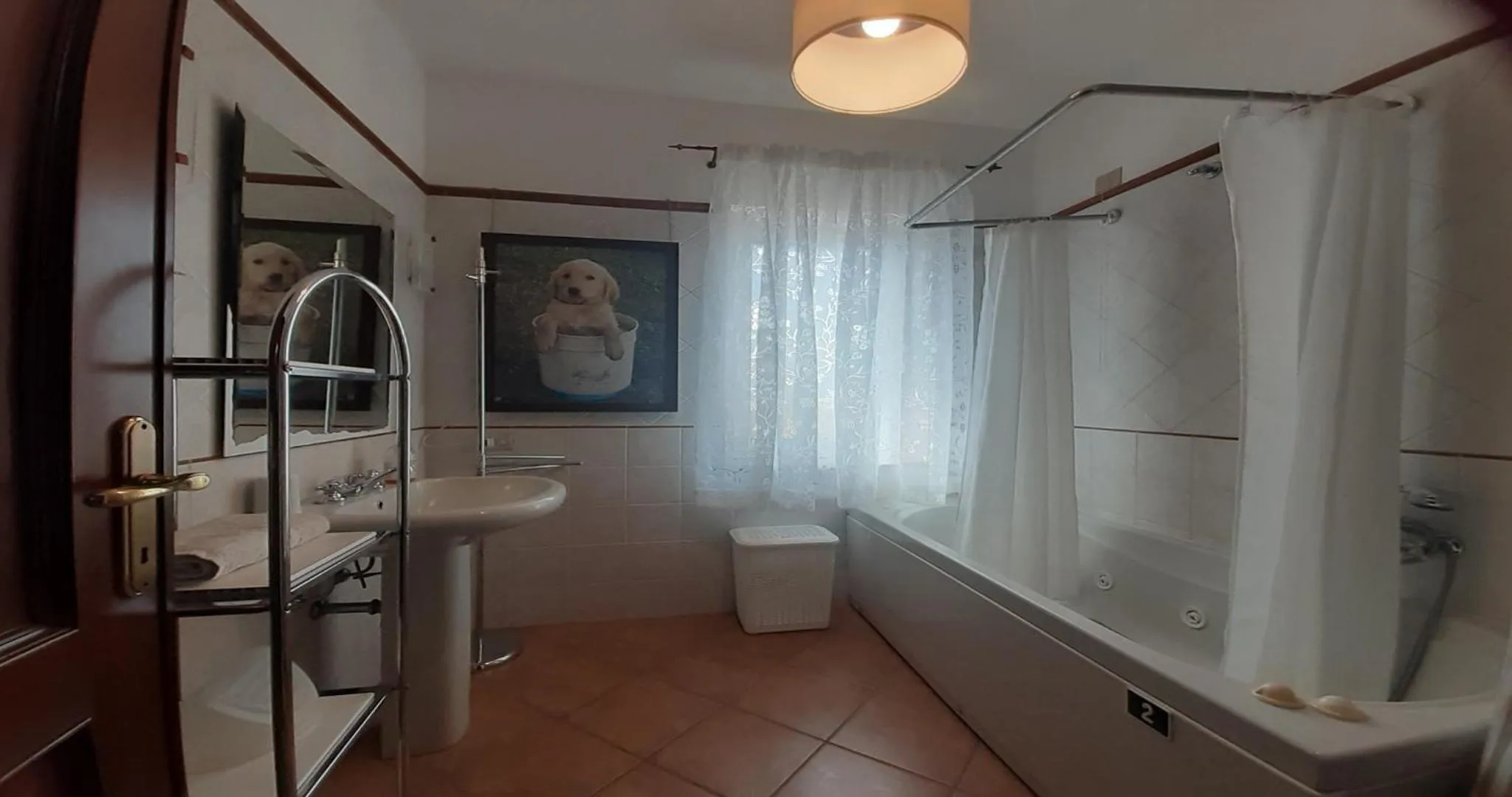 Bathroom in Fabiola B & B