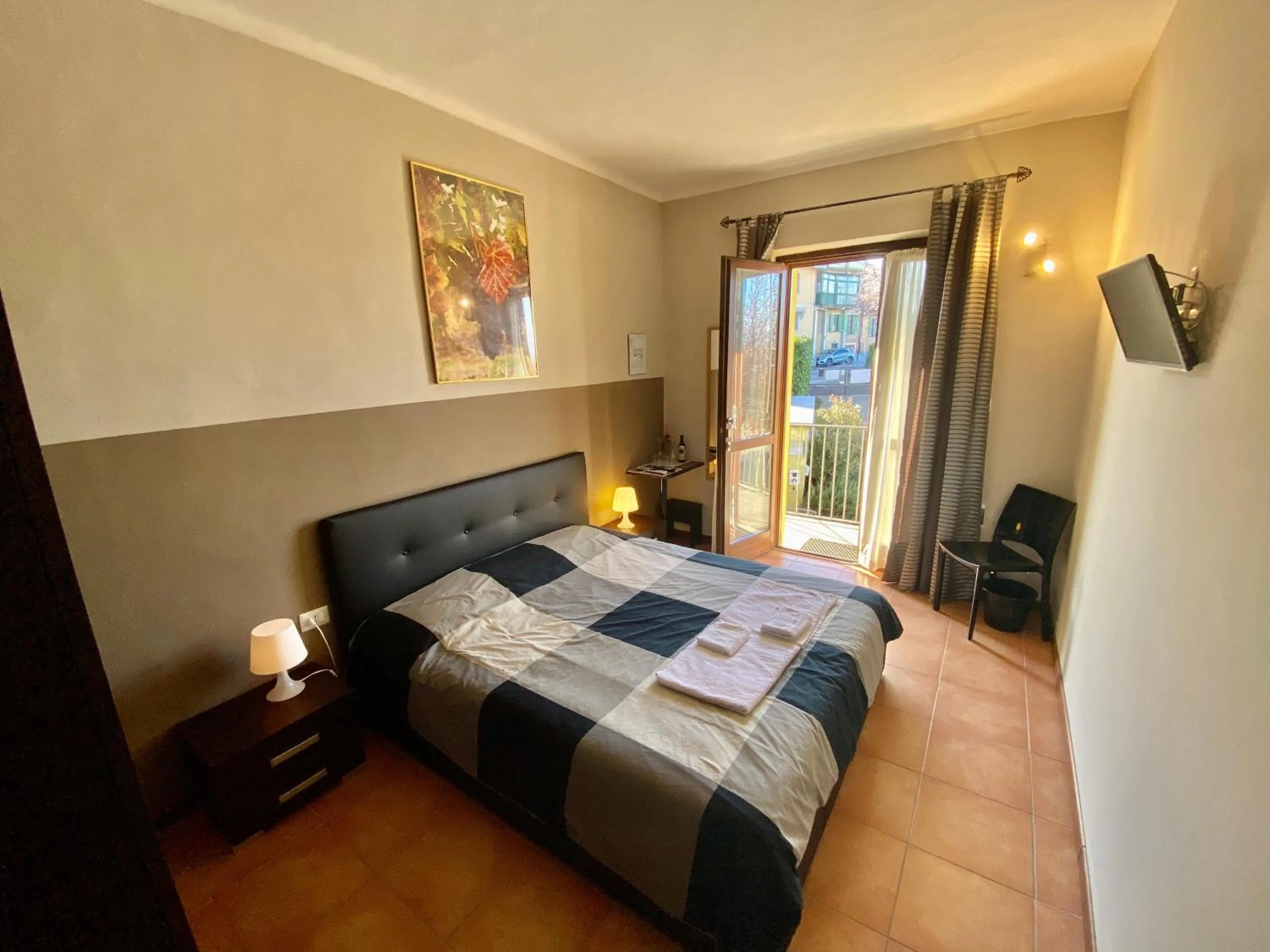 Bed in The Green Guest House