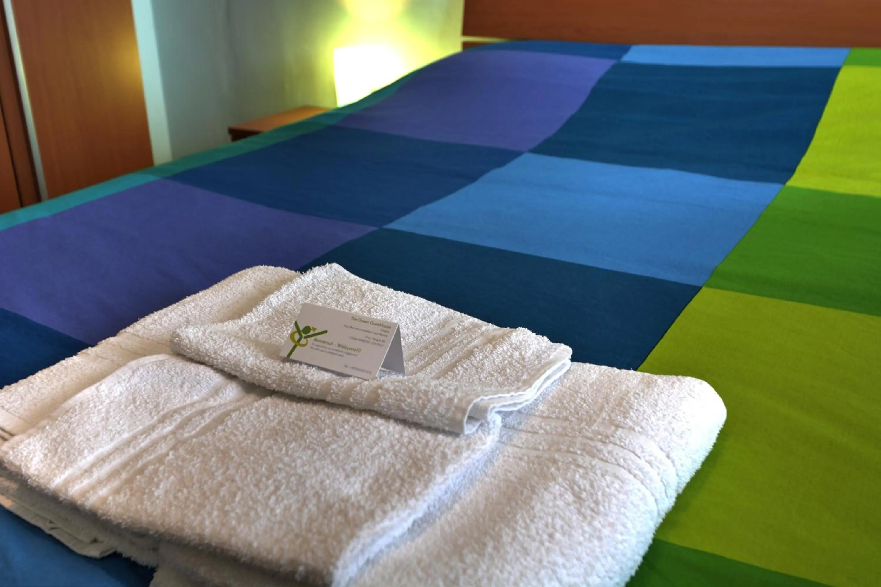 Bed in The Green Guest House