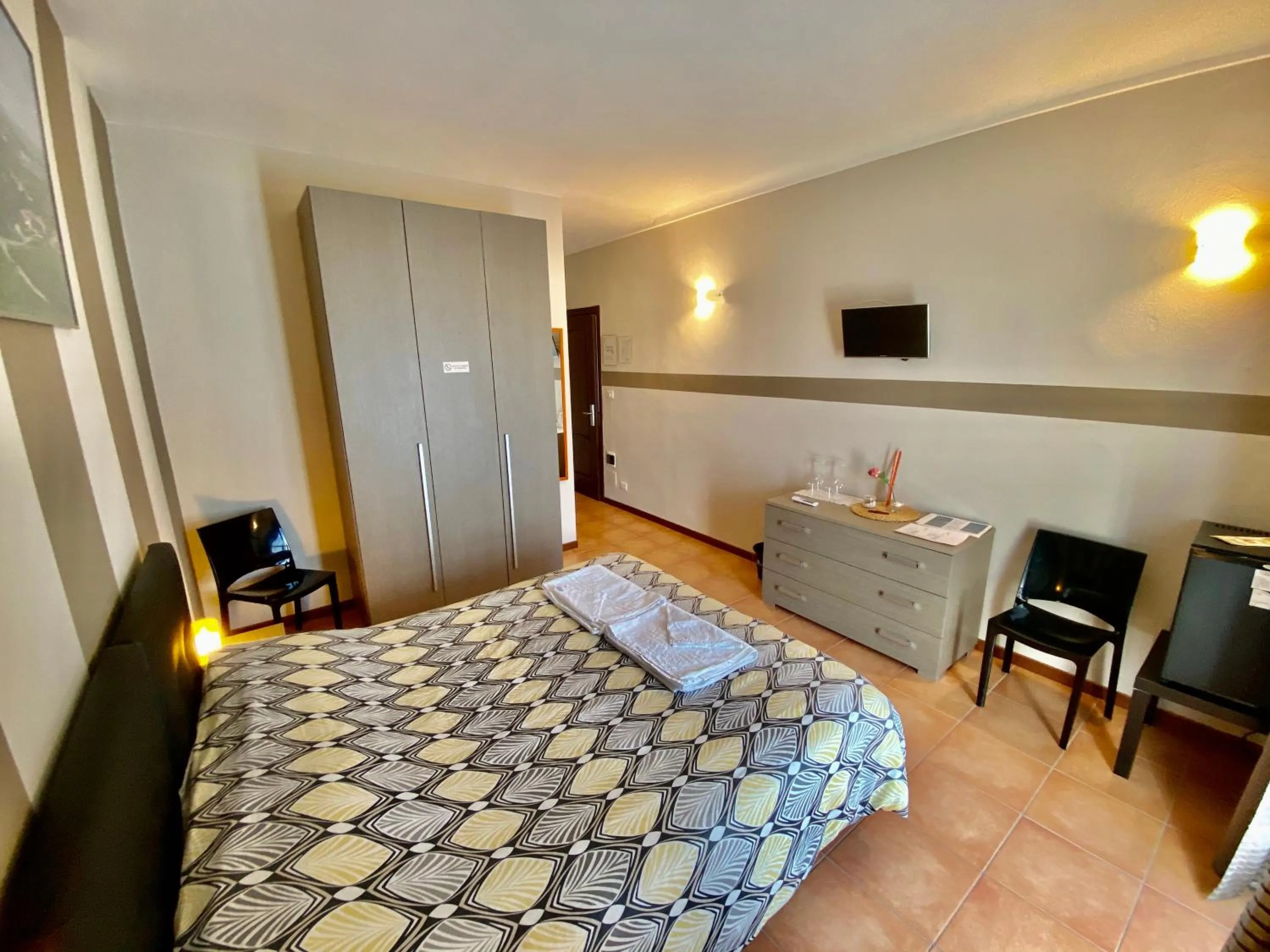 Bed in The Green Guest House