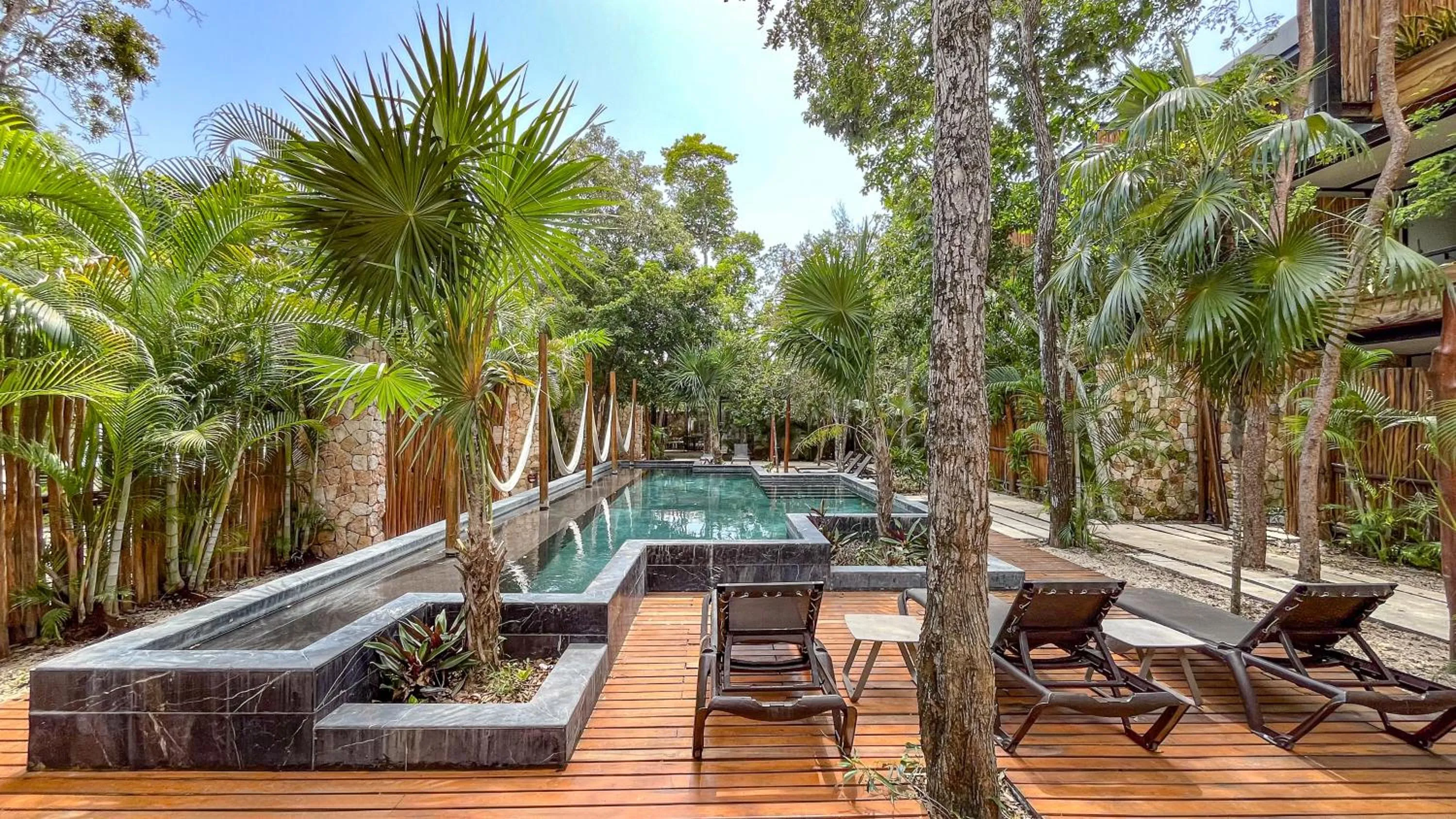 Swimming pool in Amaka Calma Tulum