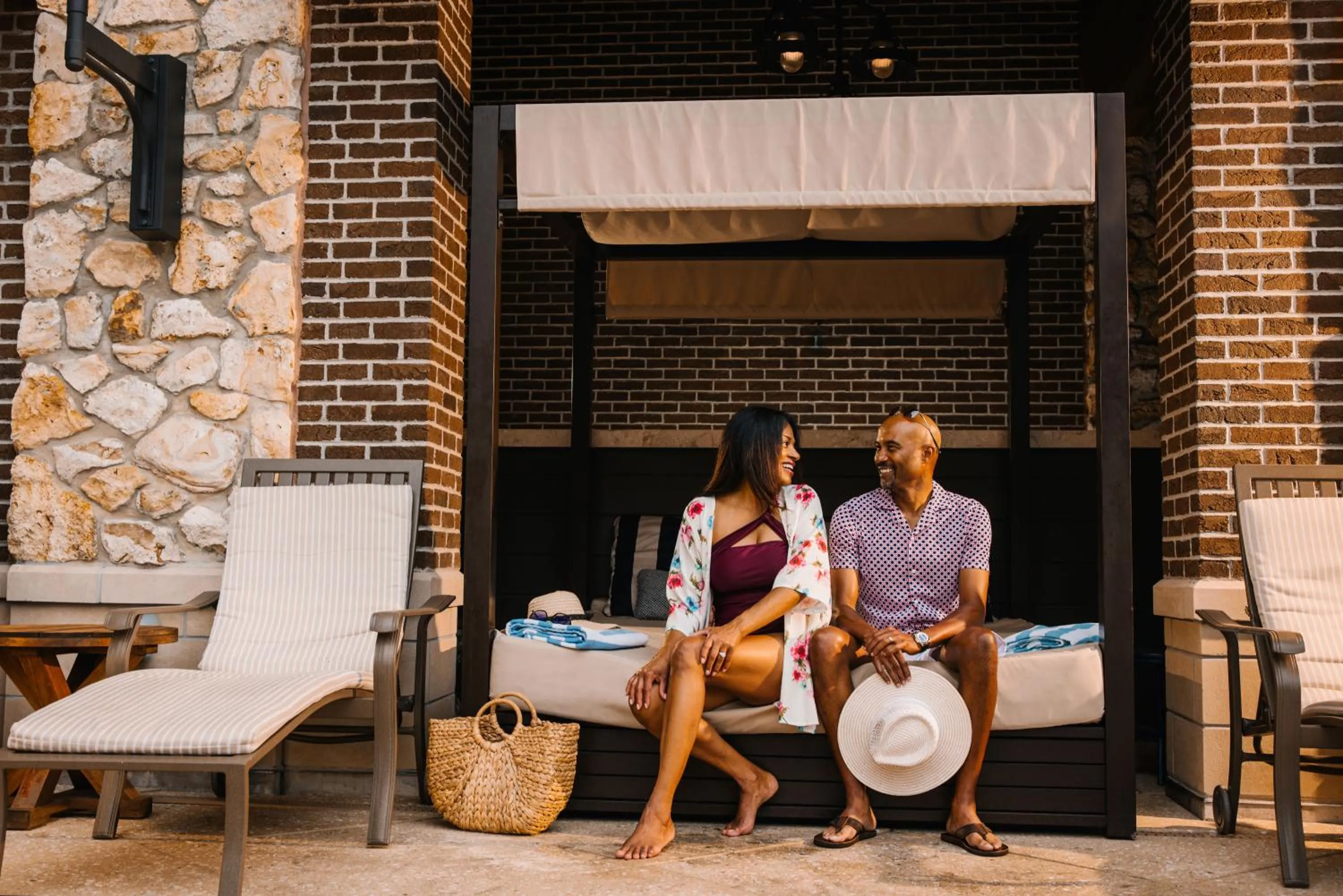 Swimming pool in The Brownwood Hotel & Spa