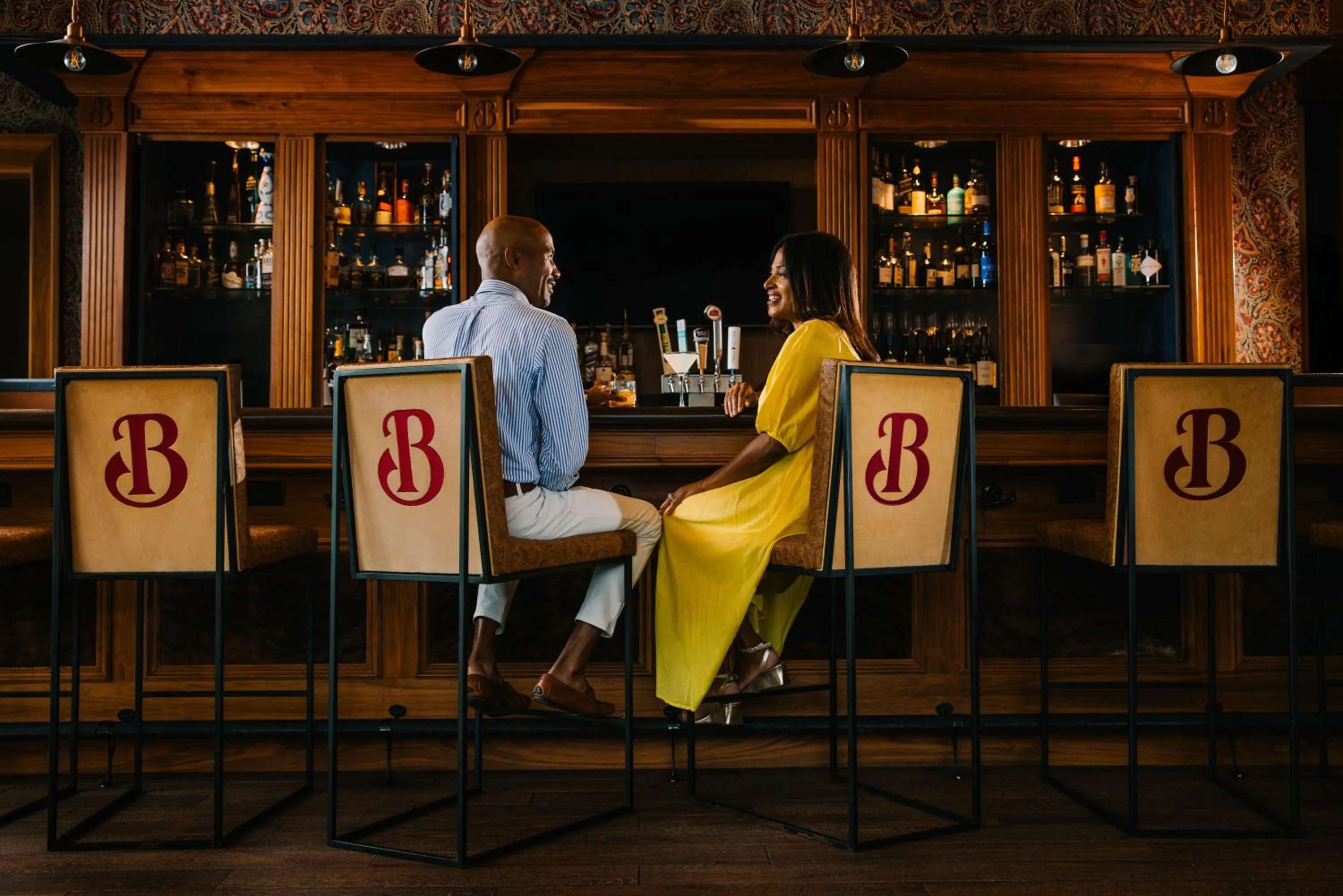 Lounge or bar in The Brownwood Hotel & Spa