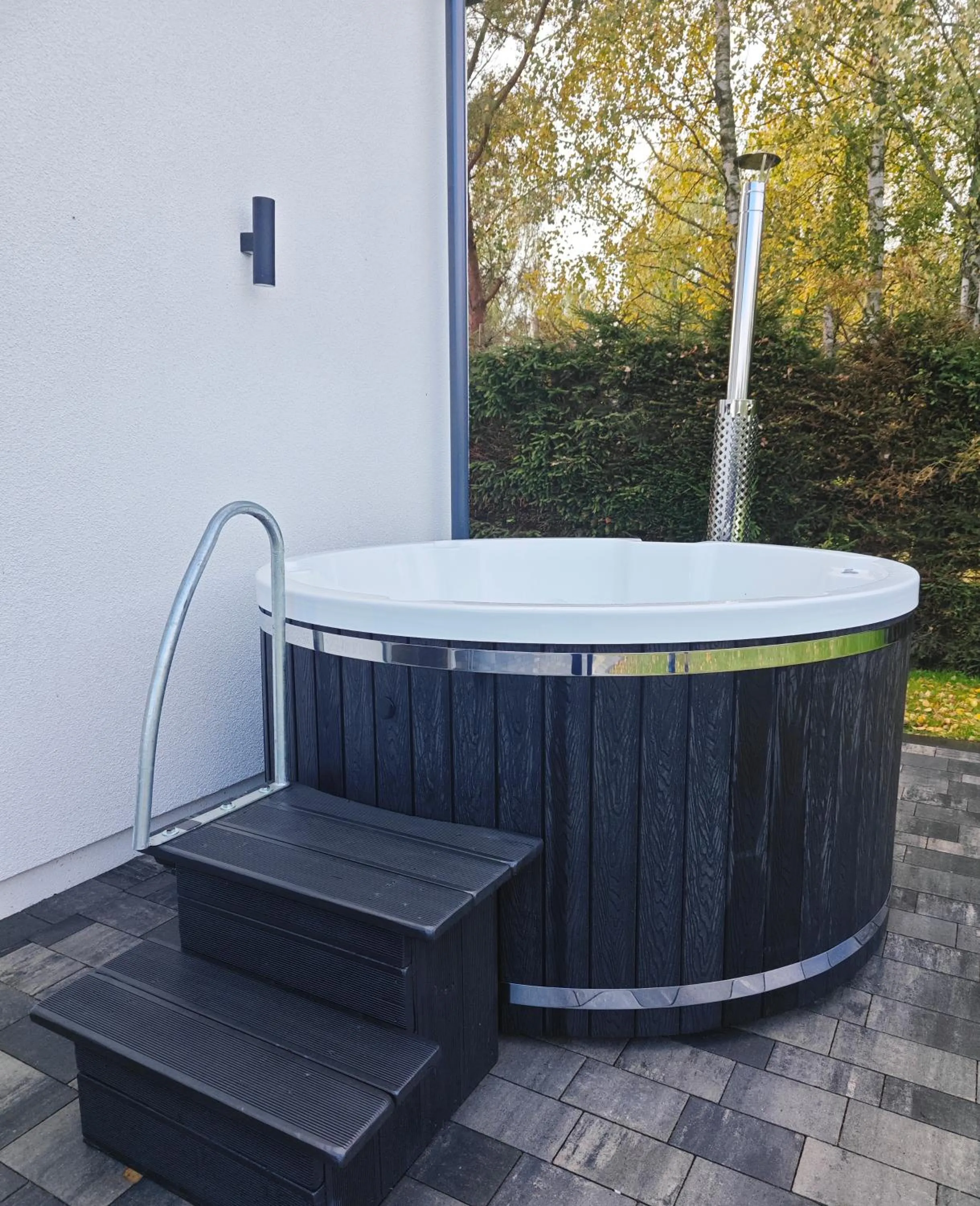Hot Tub in Apartamenty Zielona Lipka