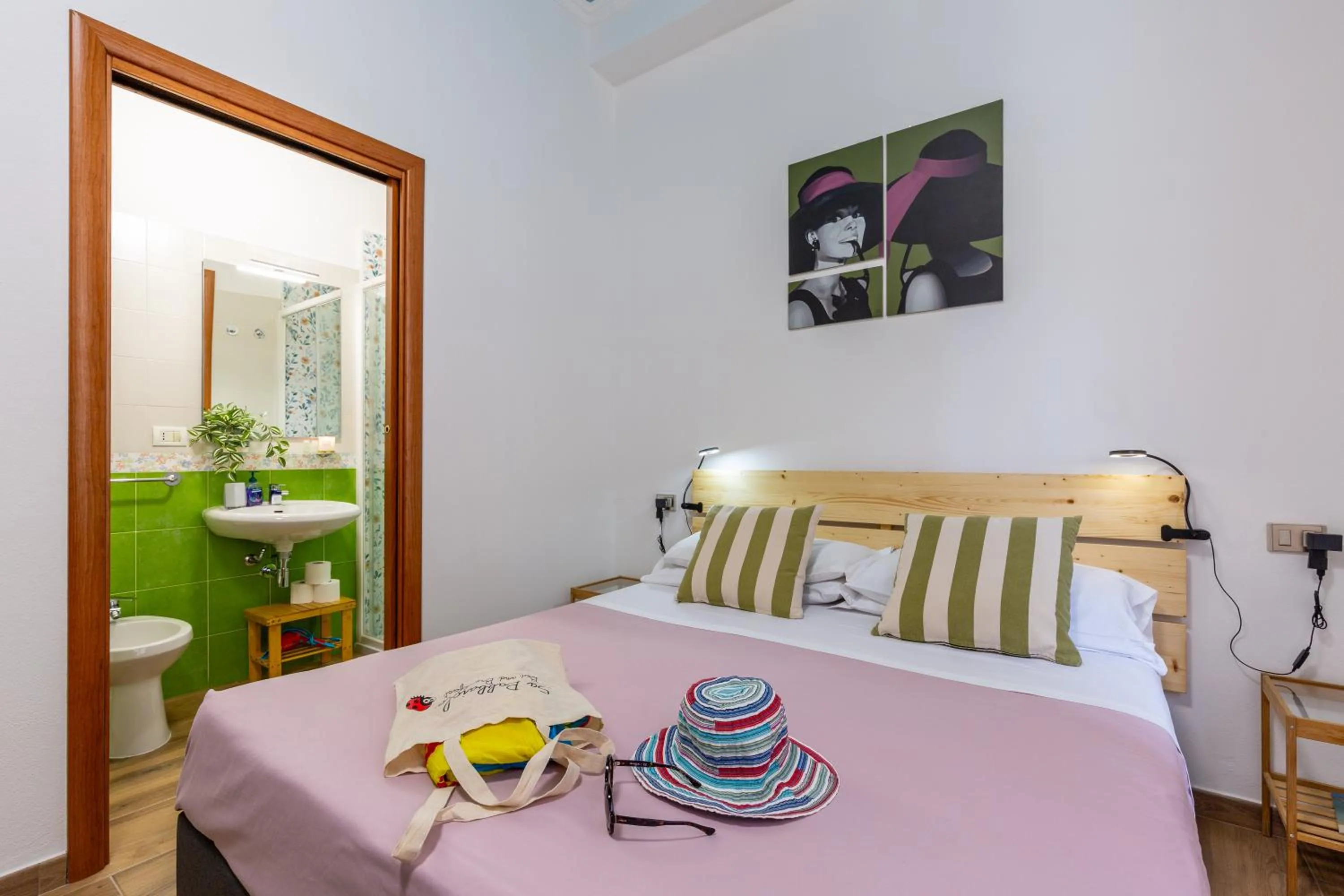 Bedroom, Bed in Sa Babbaiola