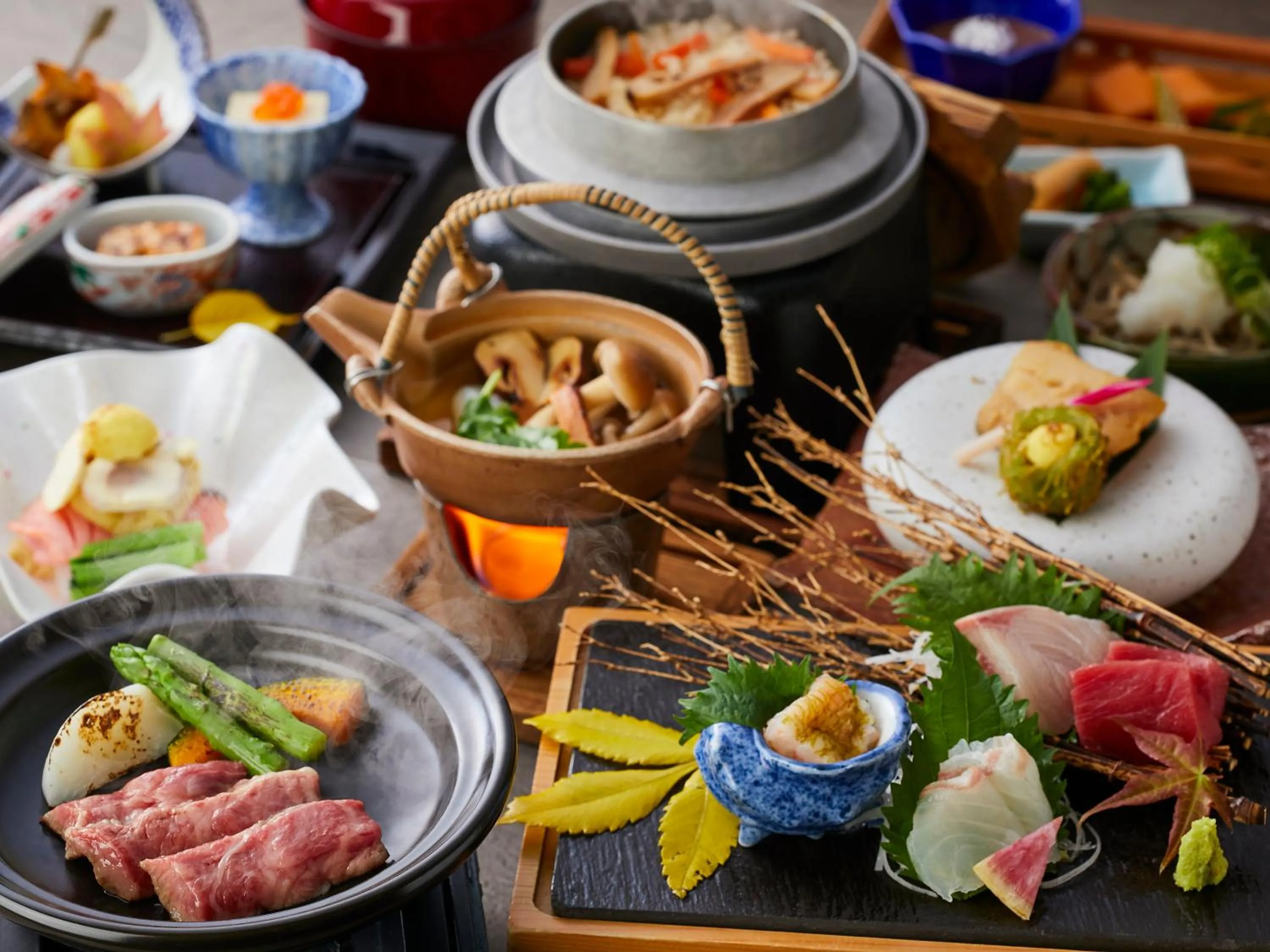 Dinner in KAMENOI HOTEL Fukui