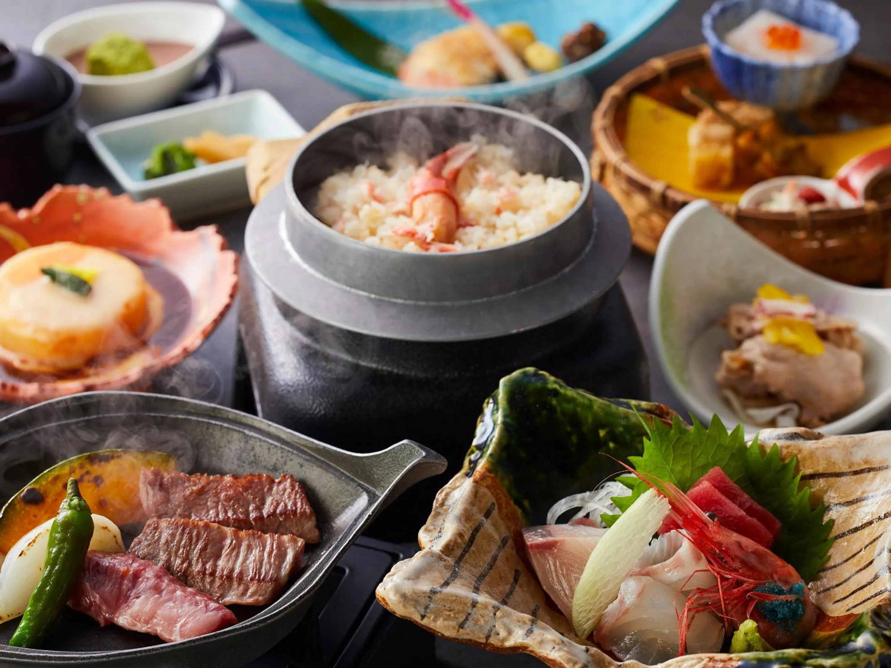 Food in KAMENOI HOTEL Fukui