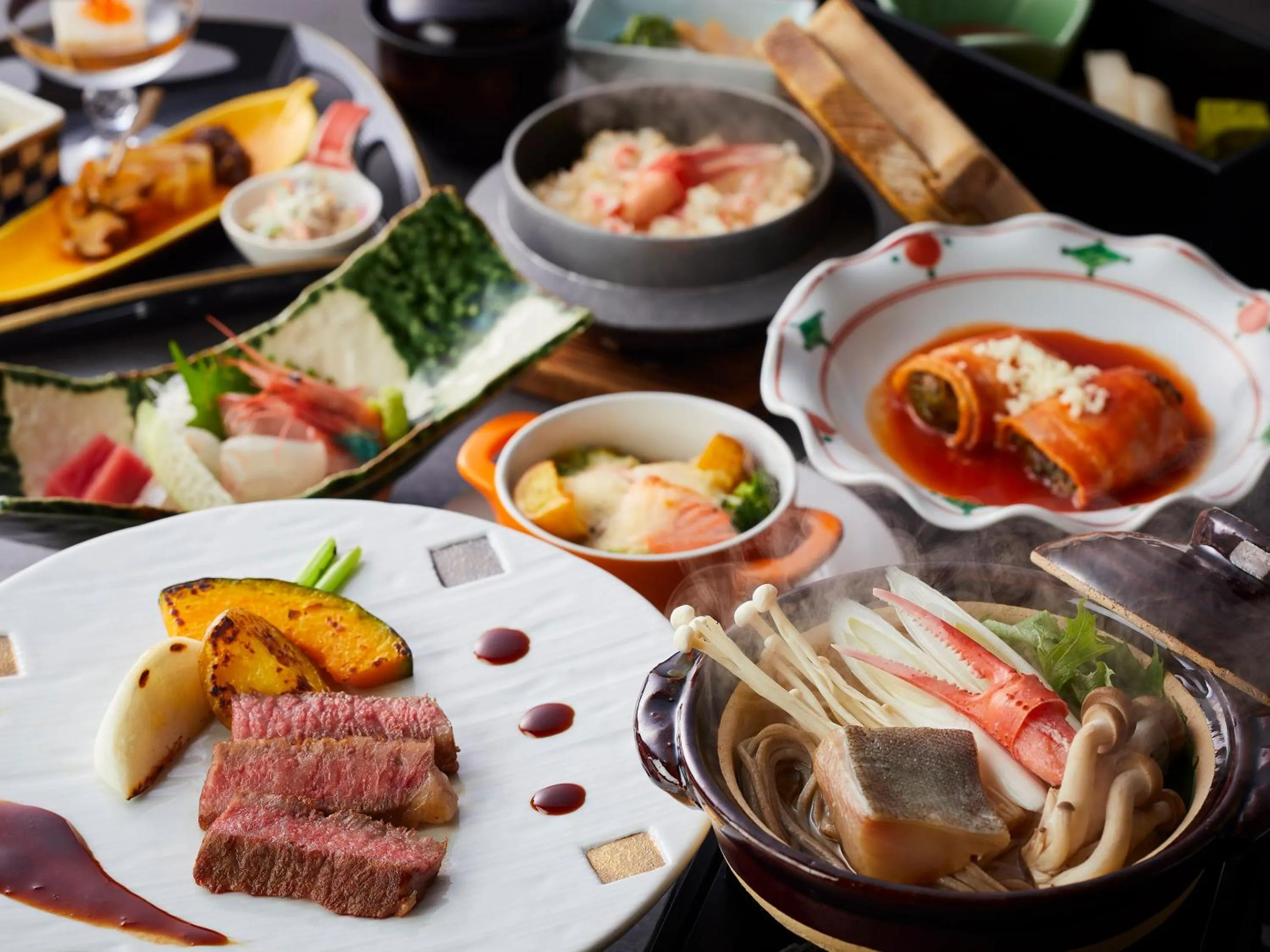 Food in KAMENOI HOTEL Fukui