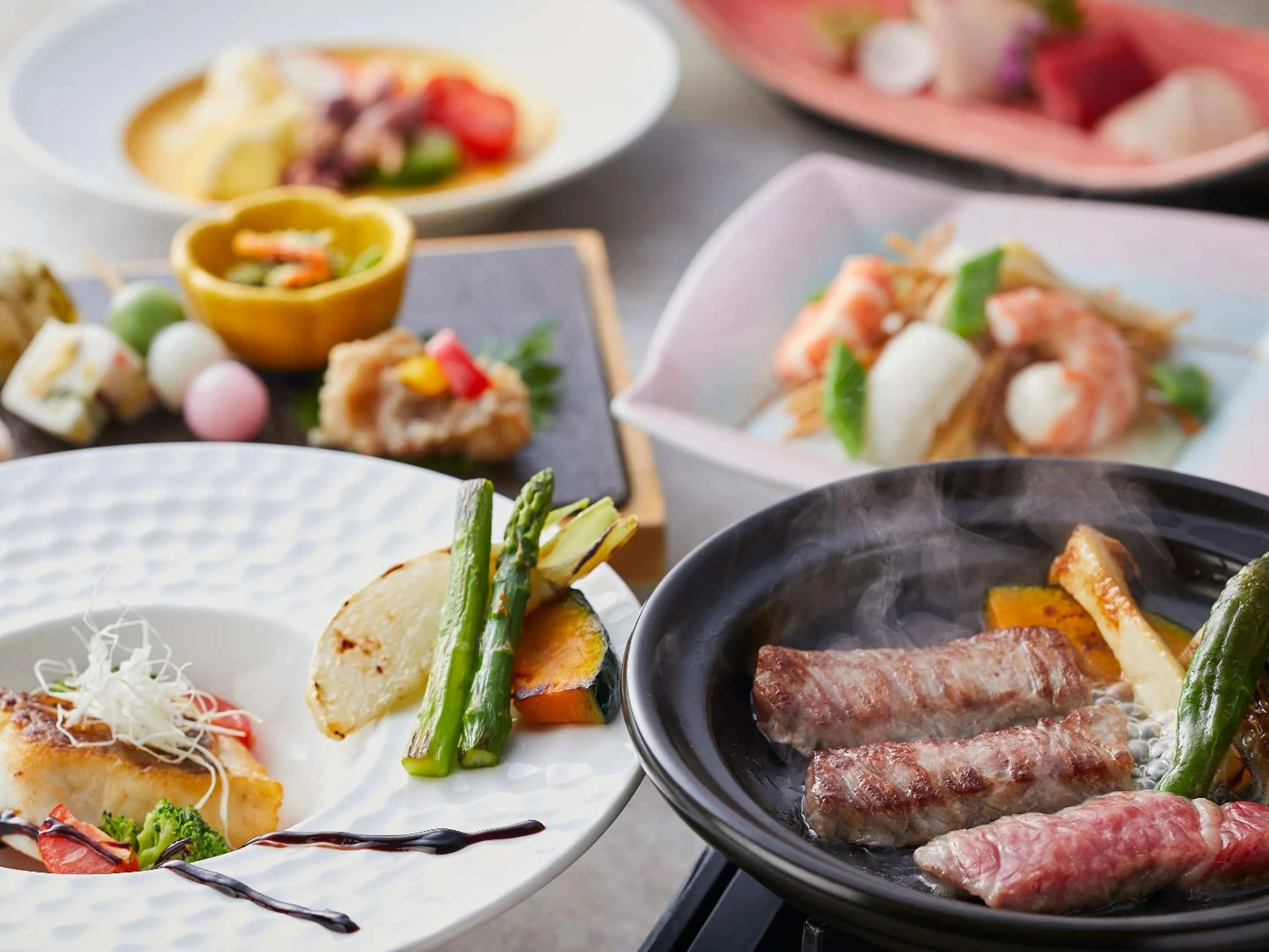 Dinner in KAMENOI HOTEL Fukui