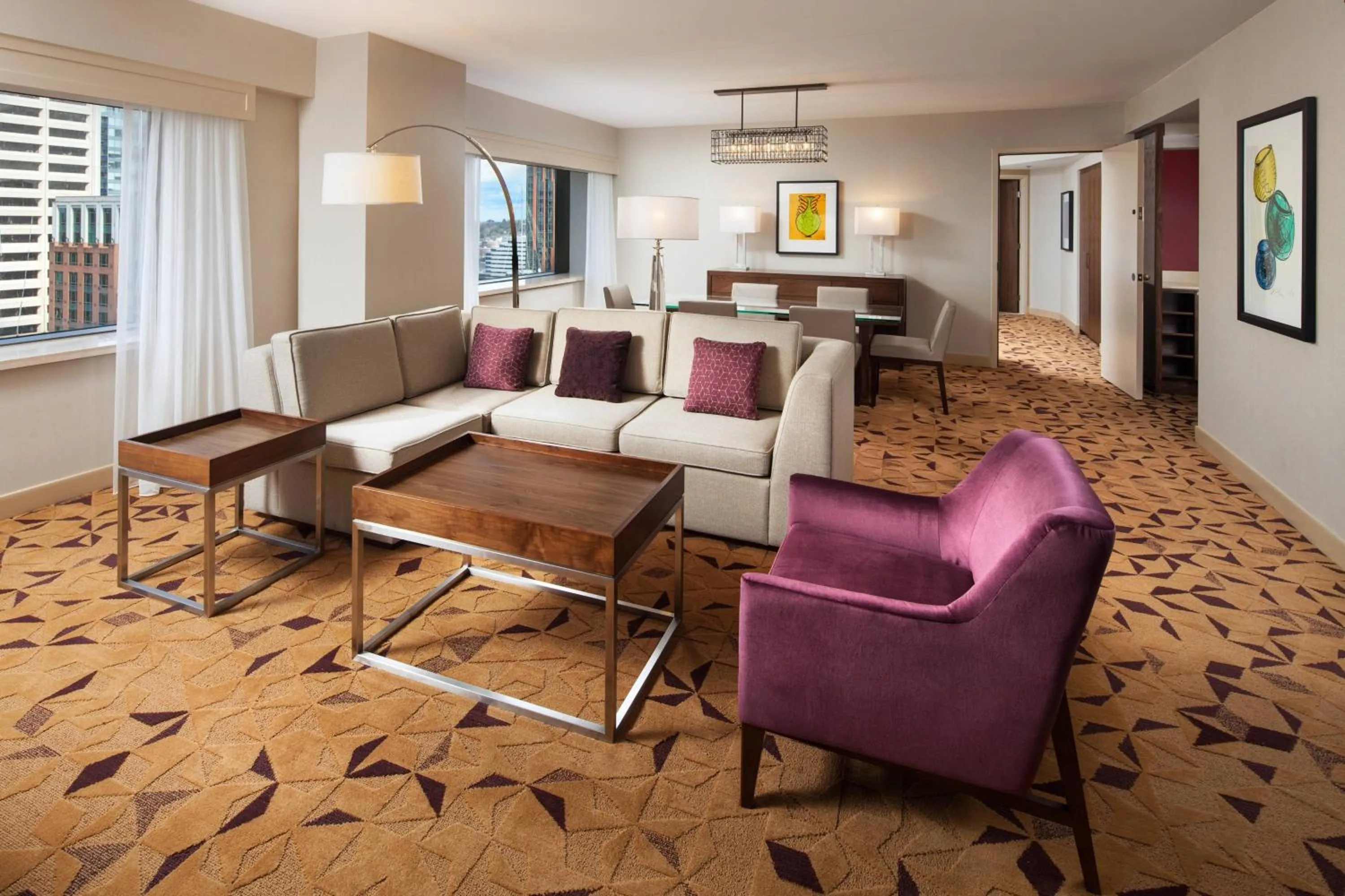 Bedroom in Sheraton Grand Seattle