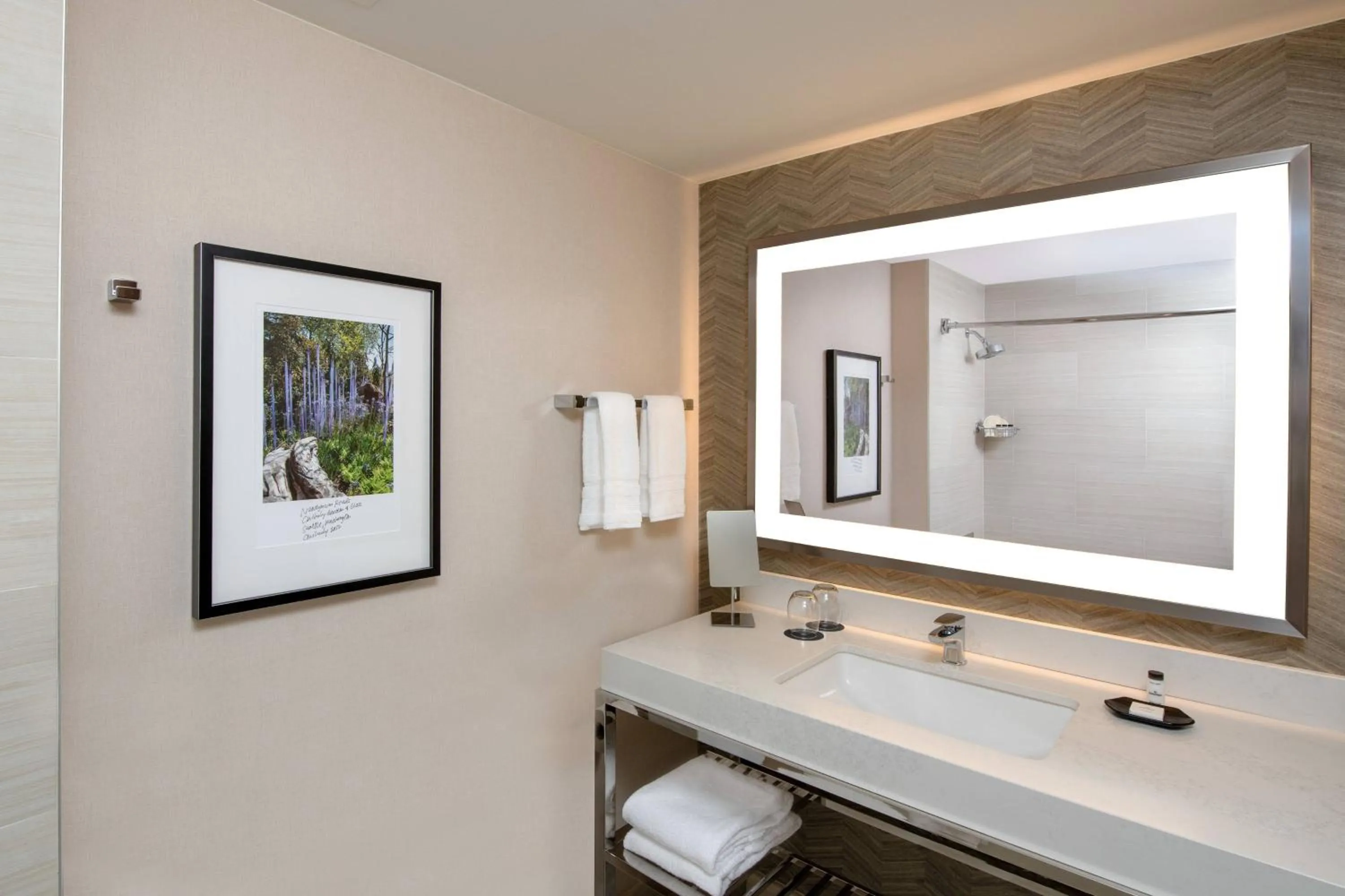 Bathroom in Sheraton Grand Seattle