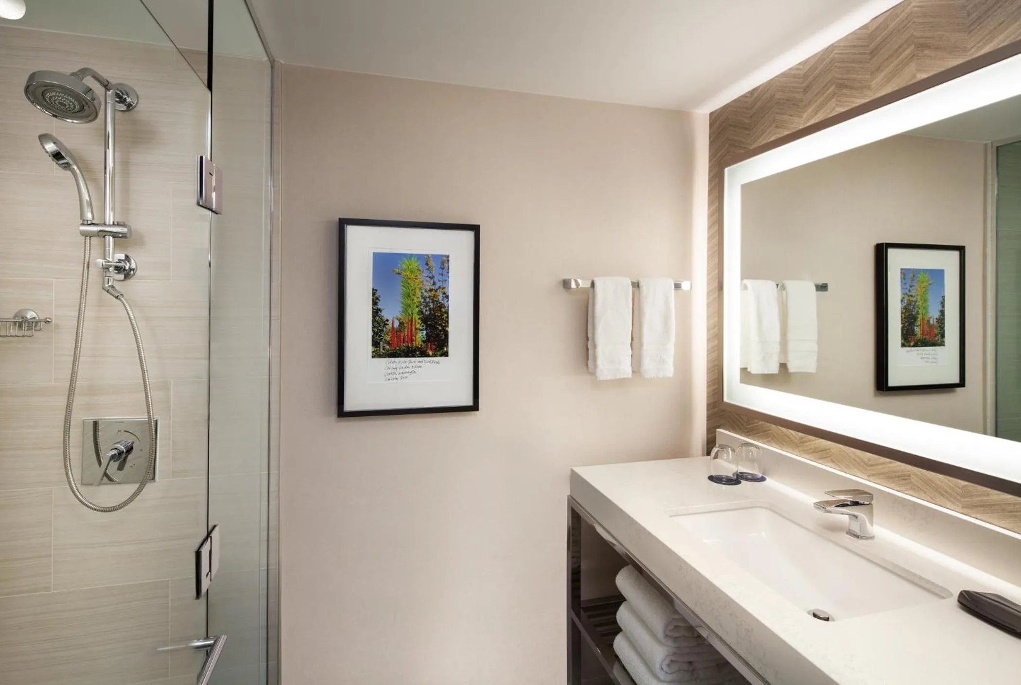 Shower in Sheraton Grand Seattle