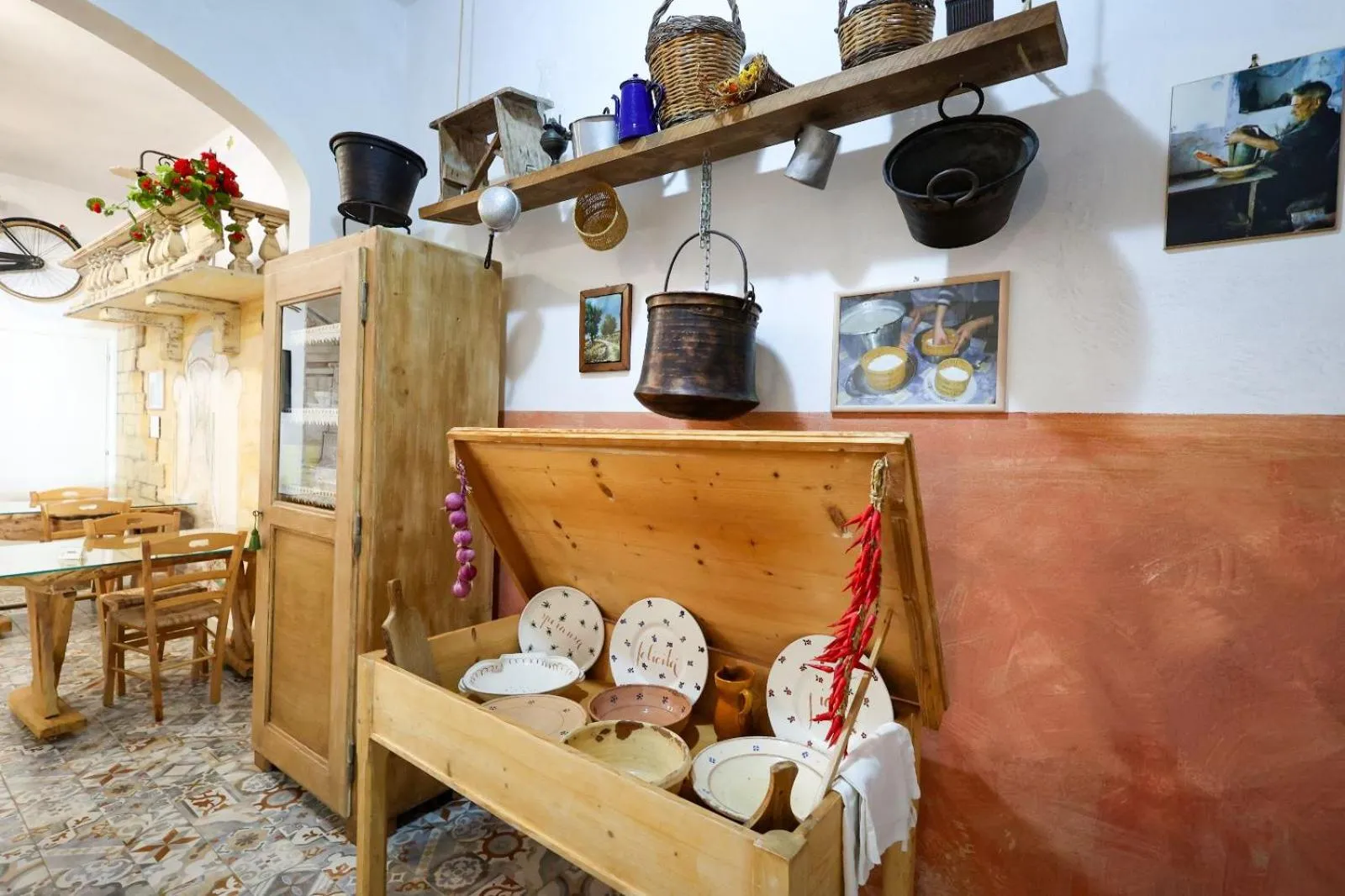 Italian breakfast in Antico Borgo Marchese