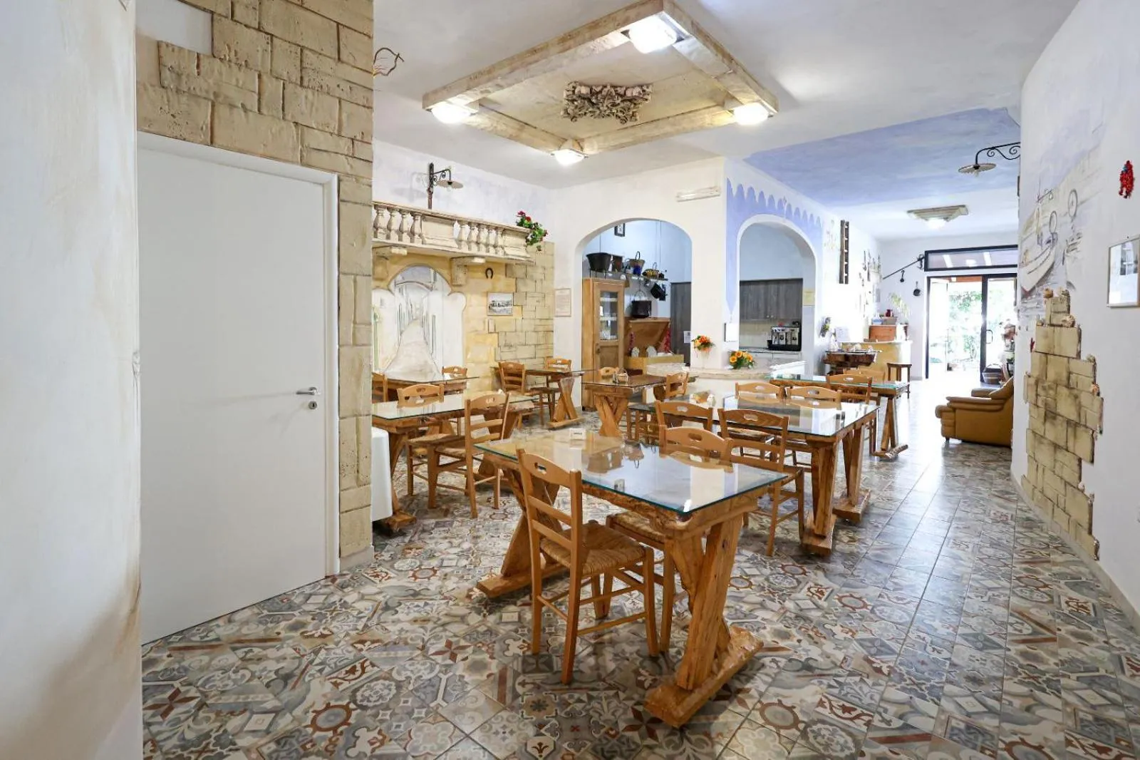 Italian breakfast in Antico Borgo Marchese