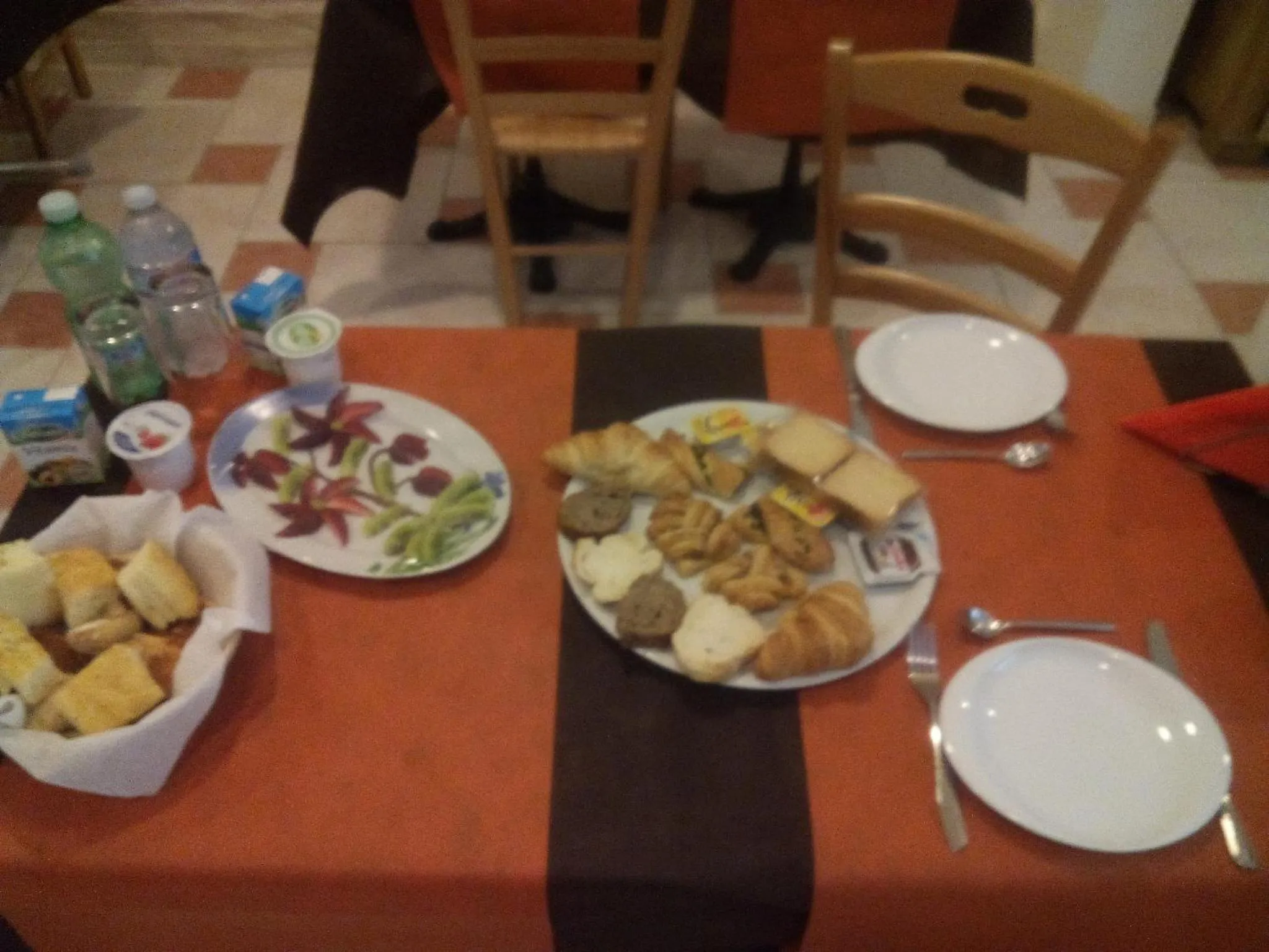 Italian breakfast in Antico Borgo Marchese