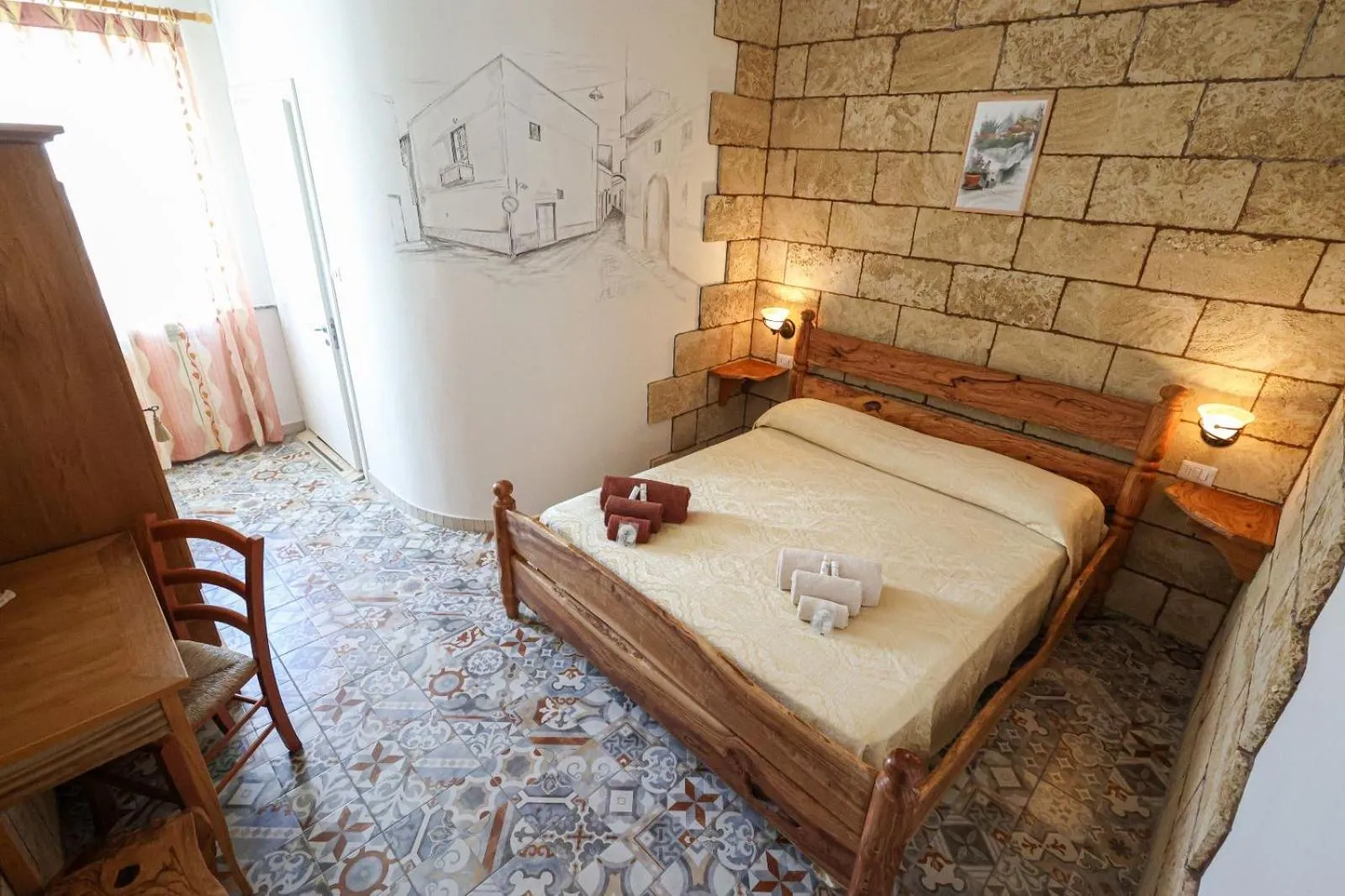 Bedroom in Antico Borgo Marchese