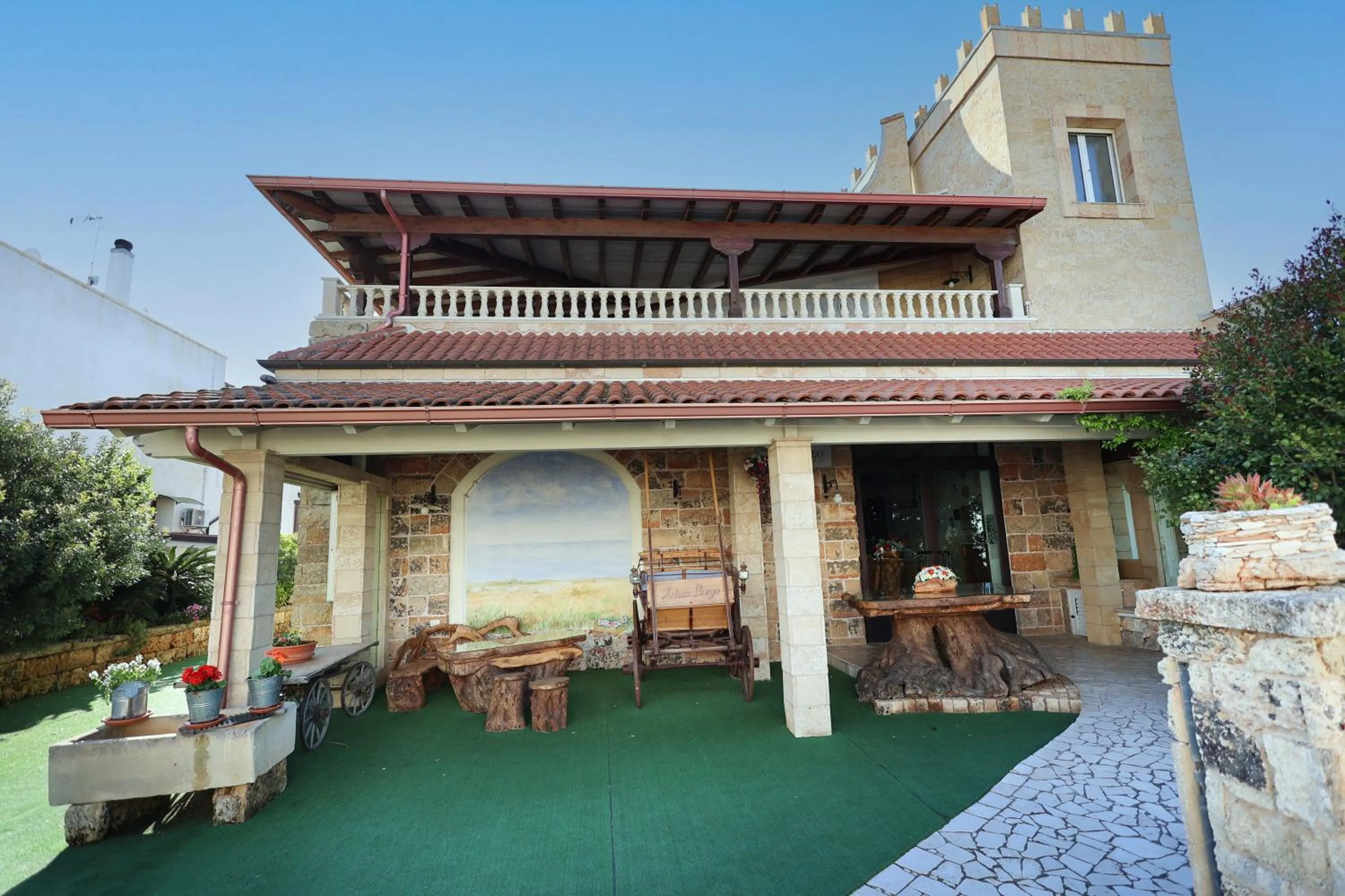 Garden in Antico Borgo Marchese