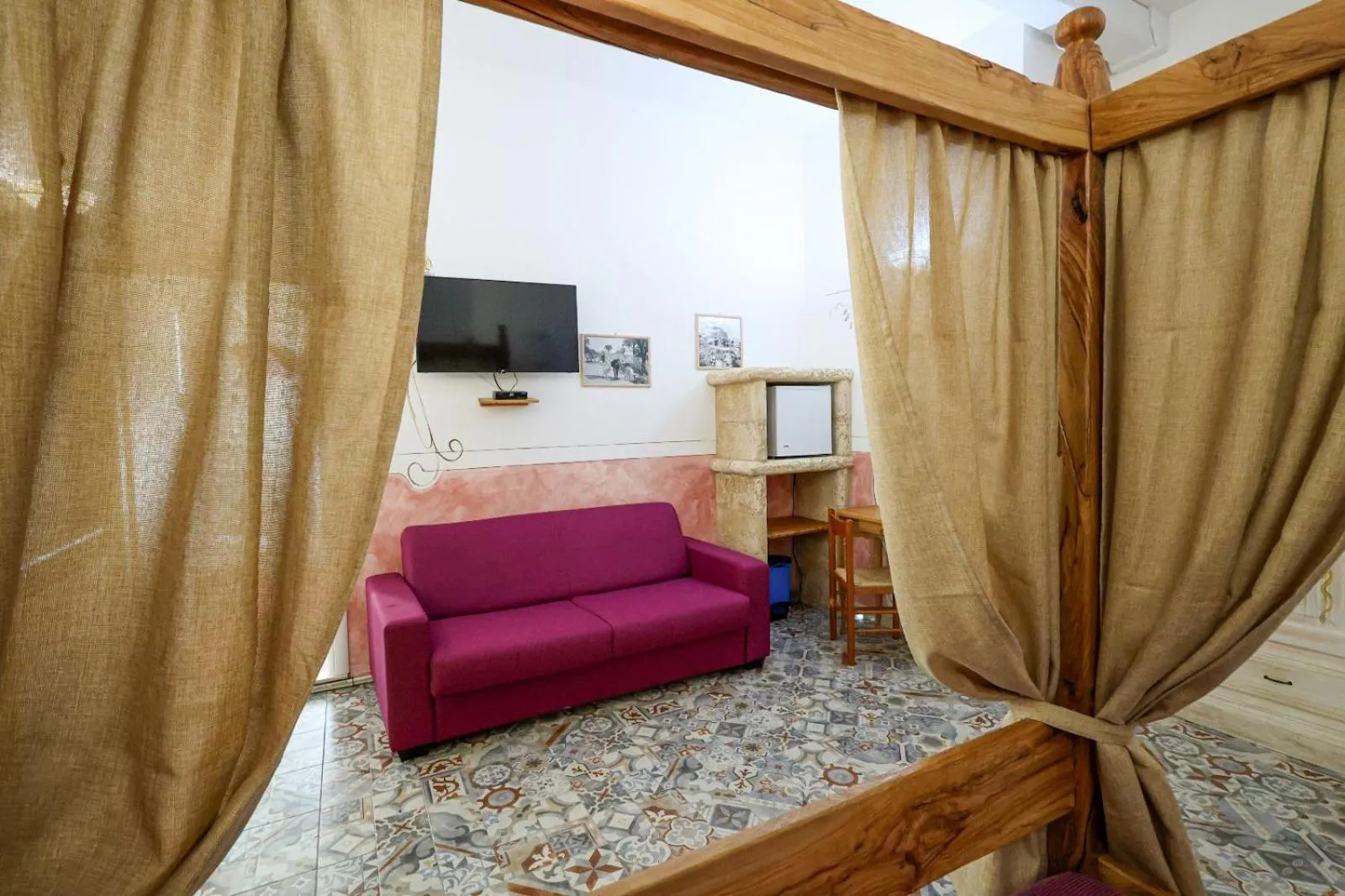 Bedroom in Antico Borgo Marchese