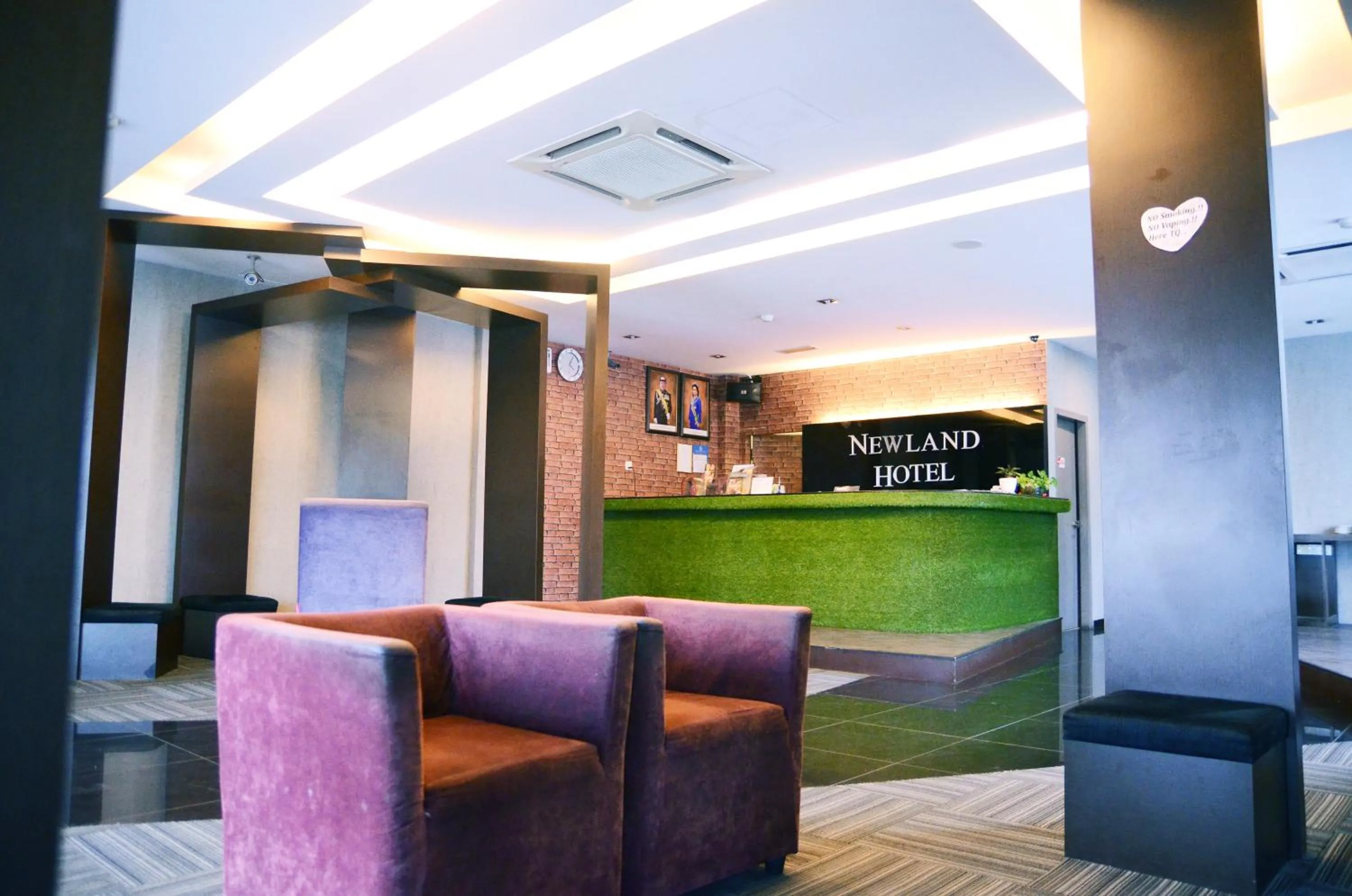 Lobby or reception in NEWLAND HOTEL