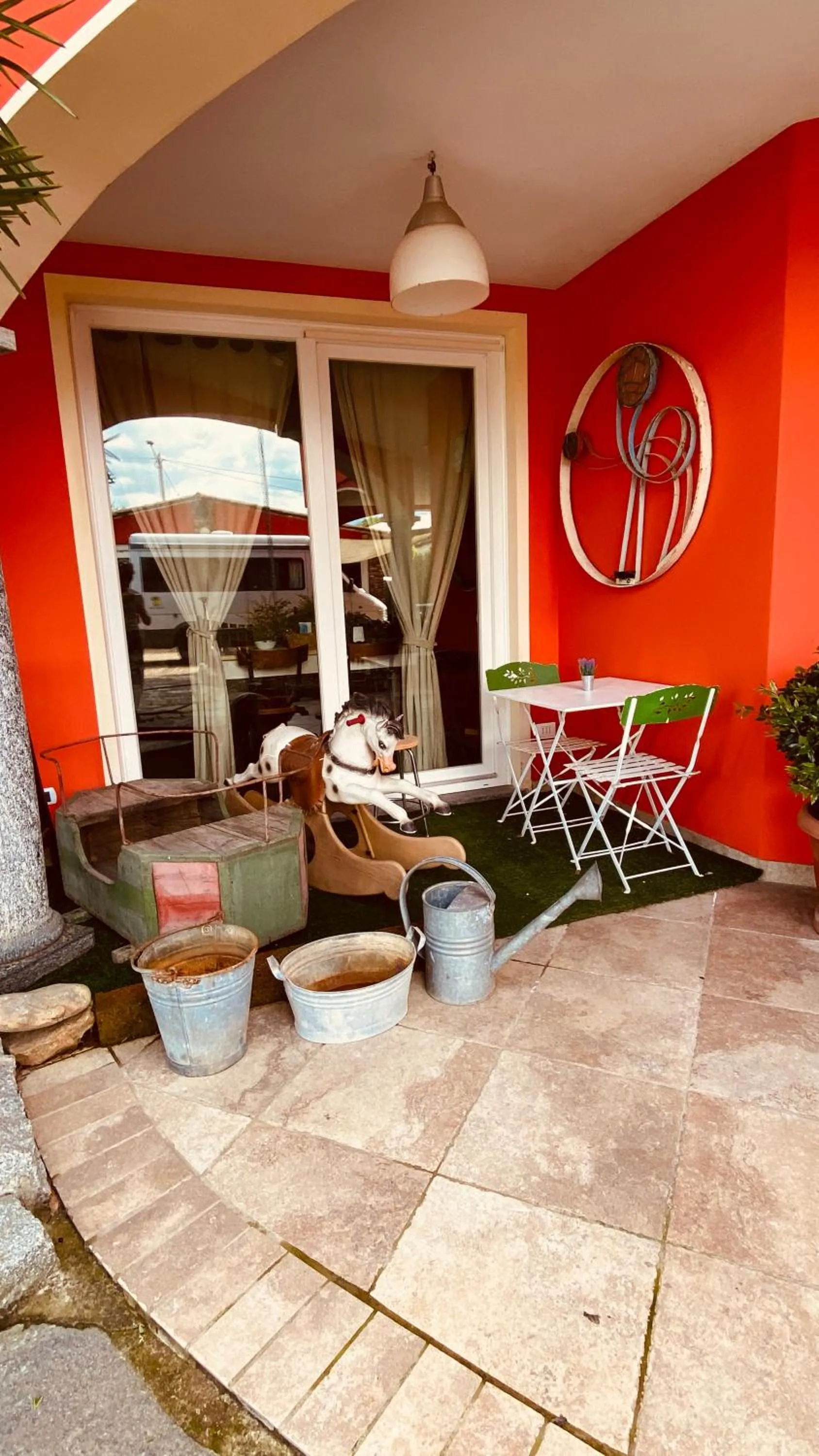 Patio in B&B Villa Botto