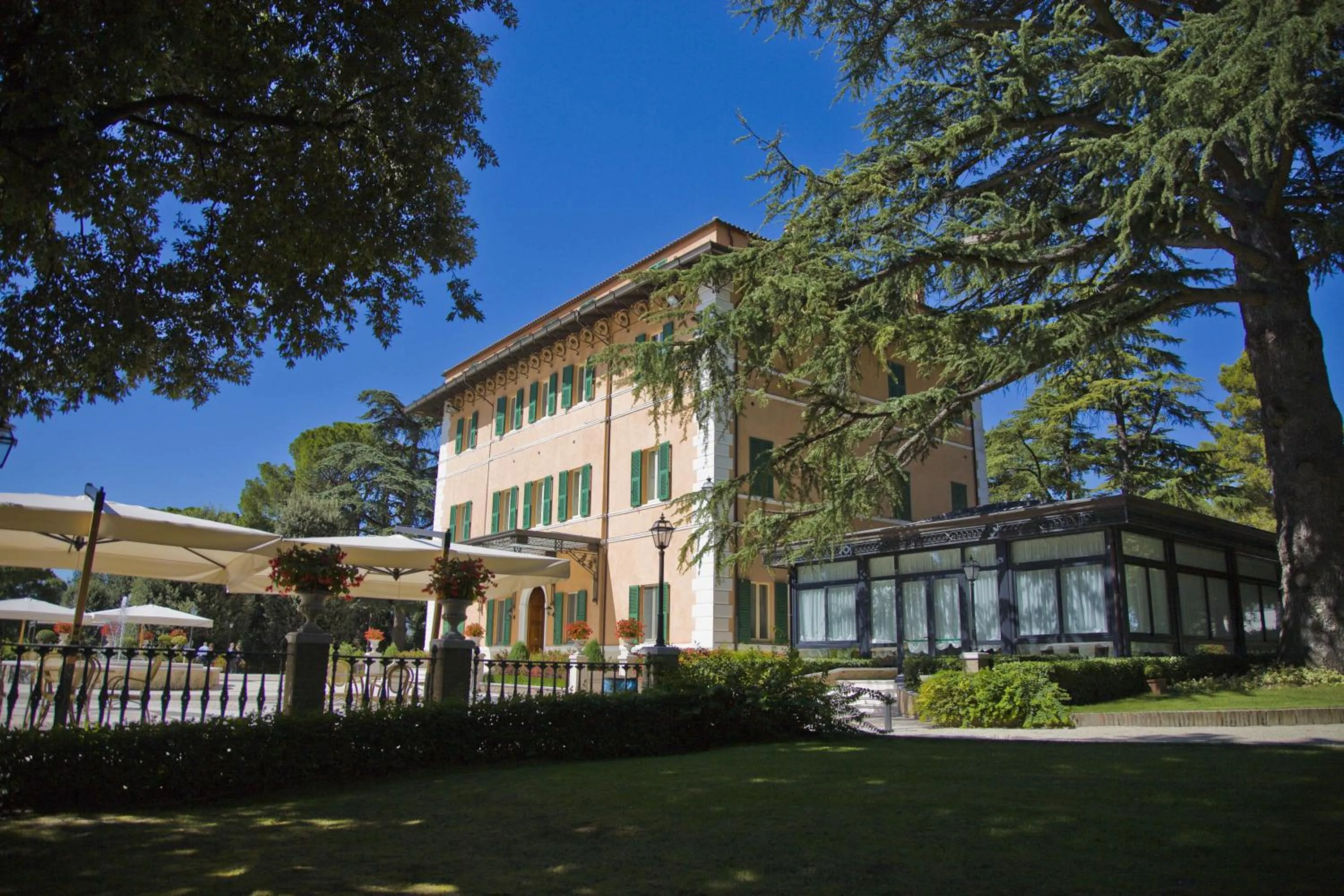 Garden in Hotel Villa Verdefiore
