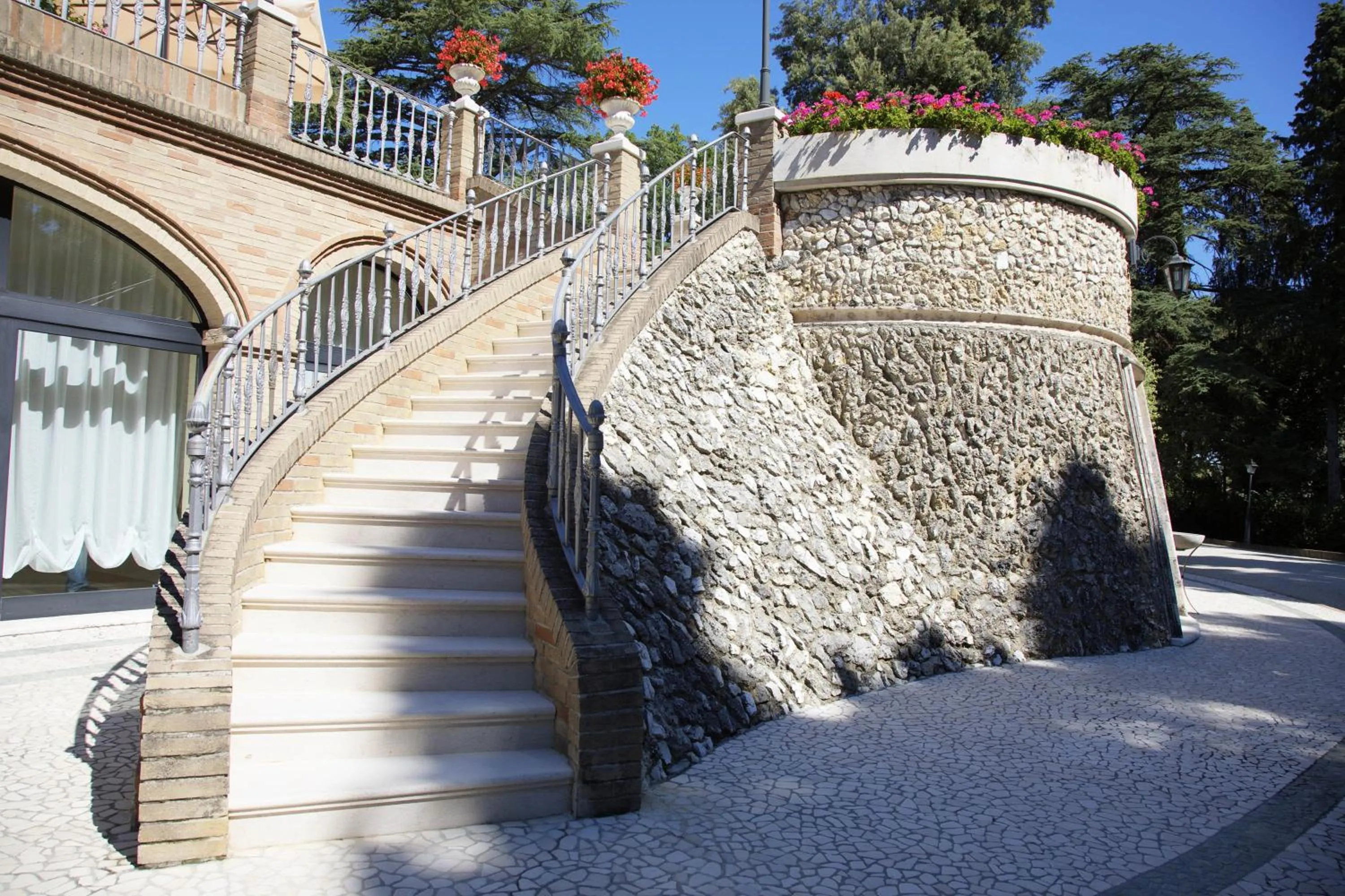 Decorative detail in Hotel Villa Verdefiore