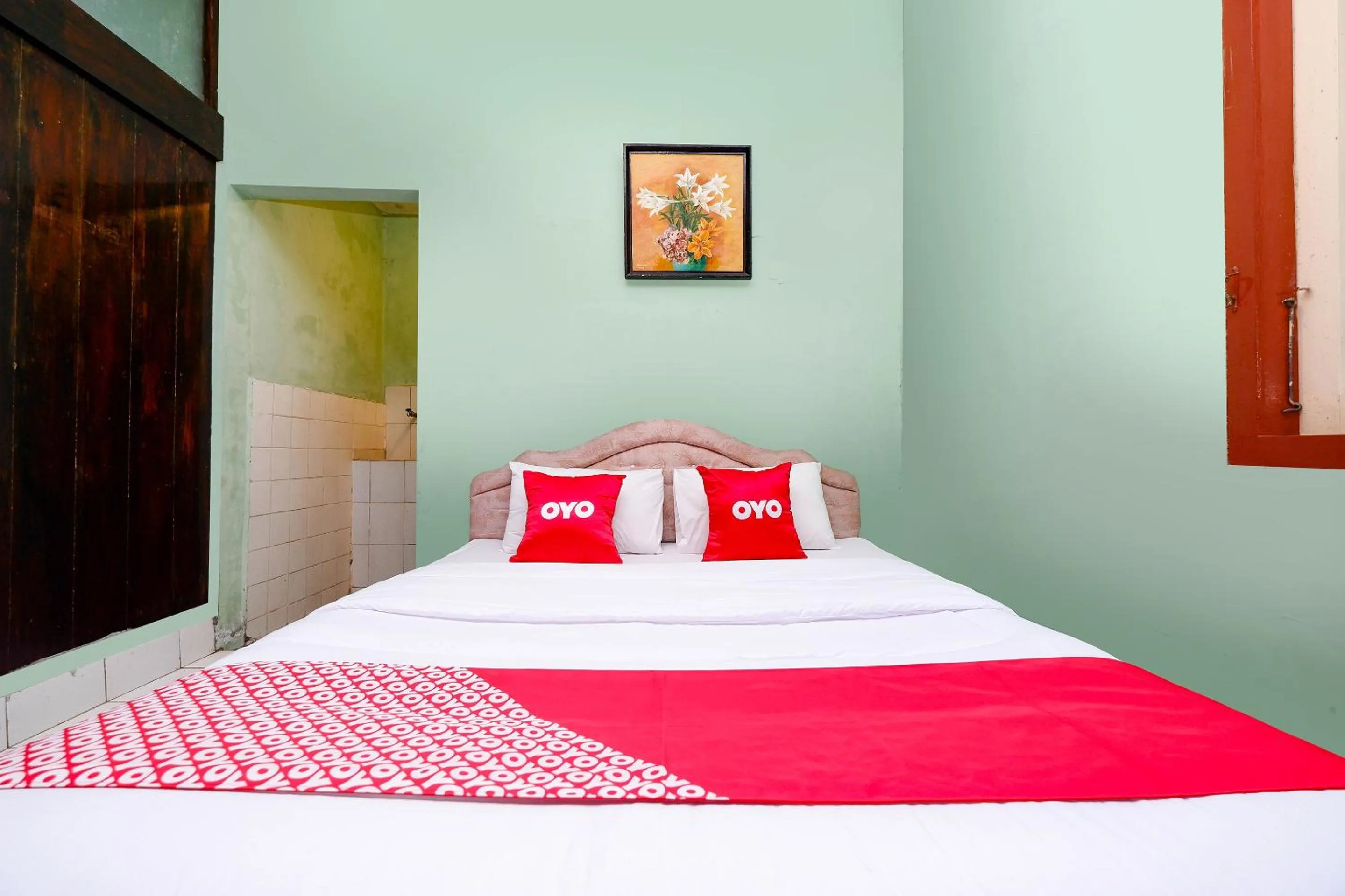 Bedroom in SUPER OYO Capital O 1808 New Bandungan Indah