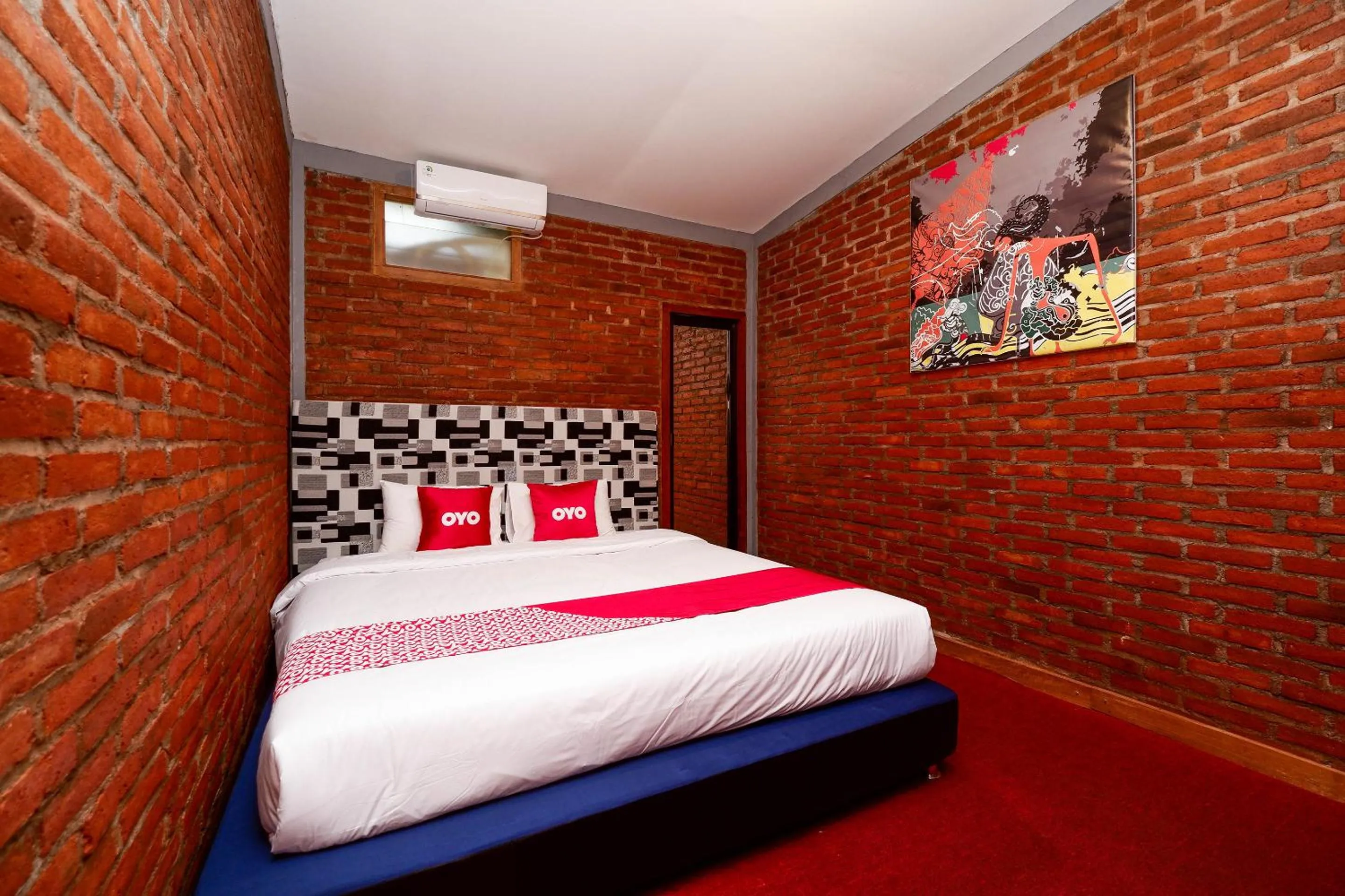 Bedroom in SUPER OYO Capital O 1808 New Bandungan Indah