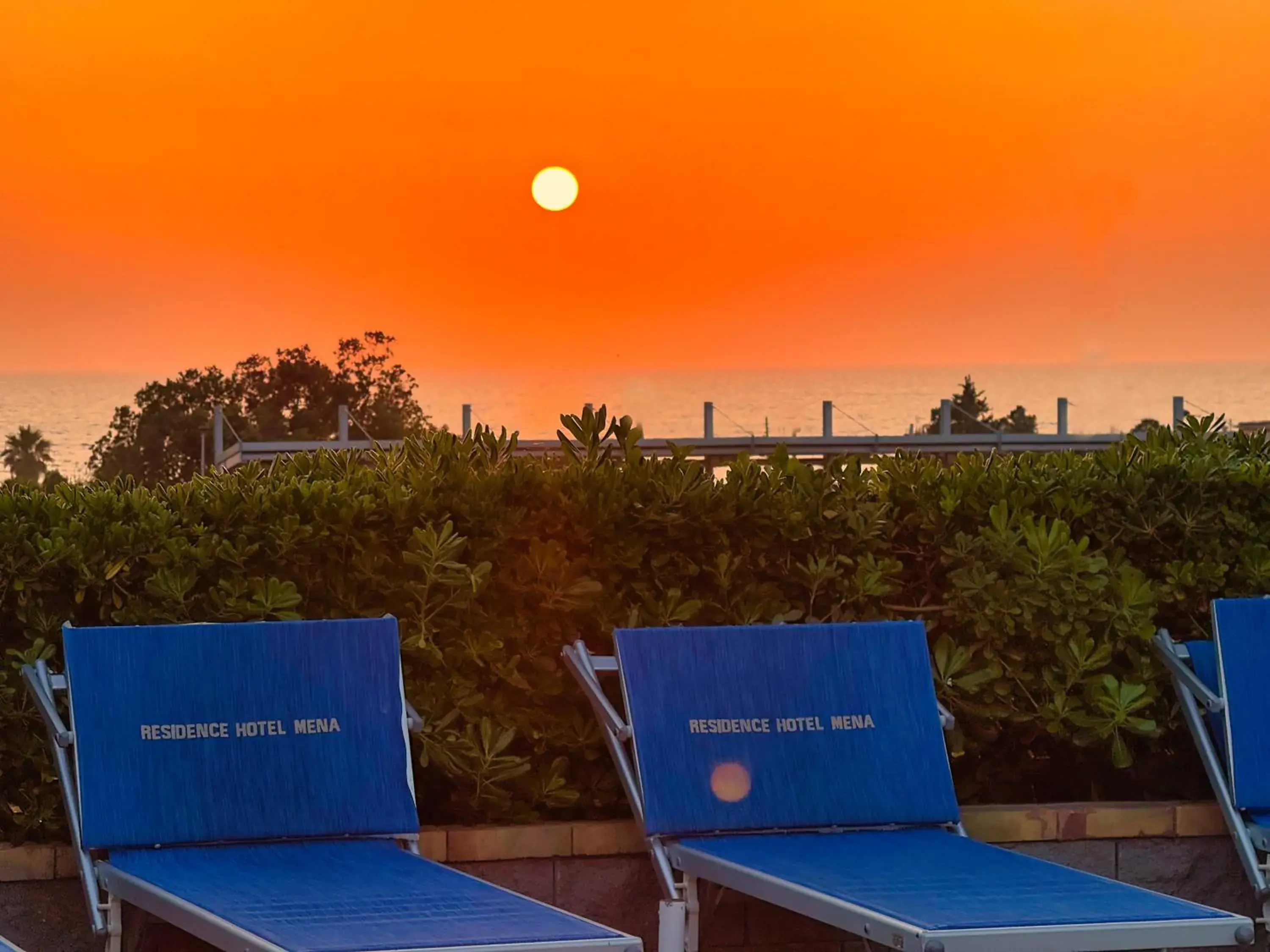 Bird's eye view in Pensione Villa Mena Bird's eye view in Pensione Villa Mena