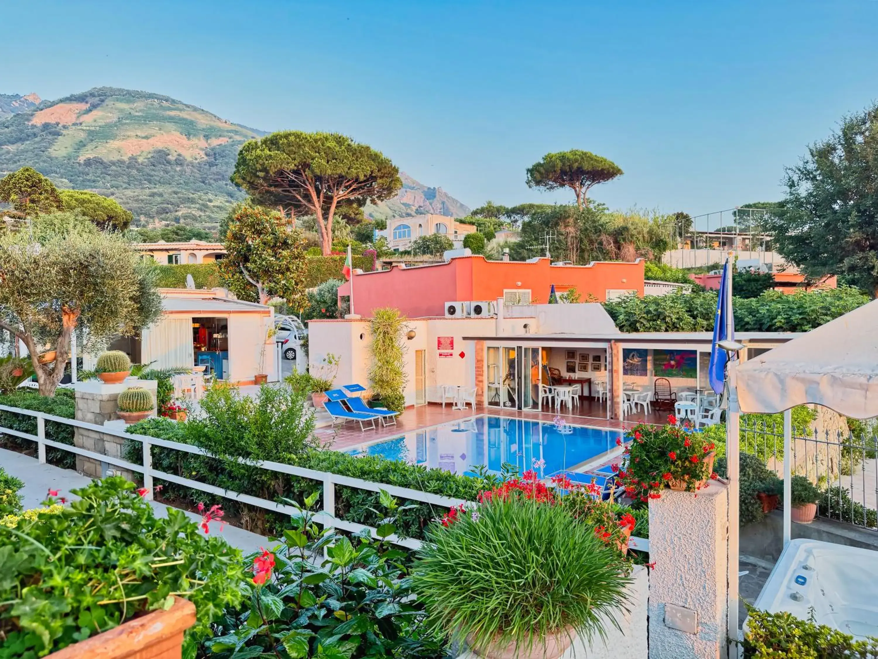 Property building in Pensione Villa Mena Property building in Pensione Villa Mena