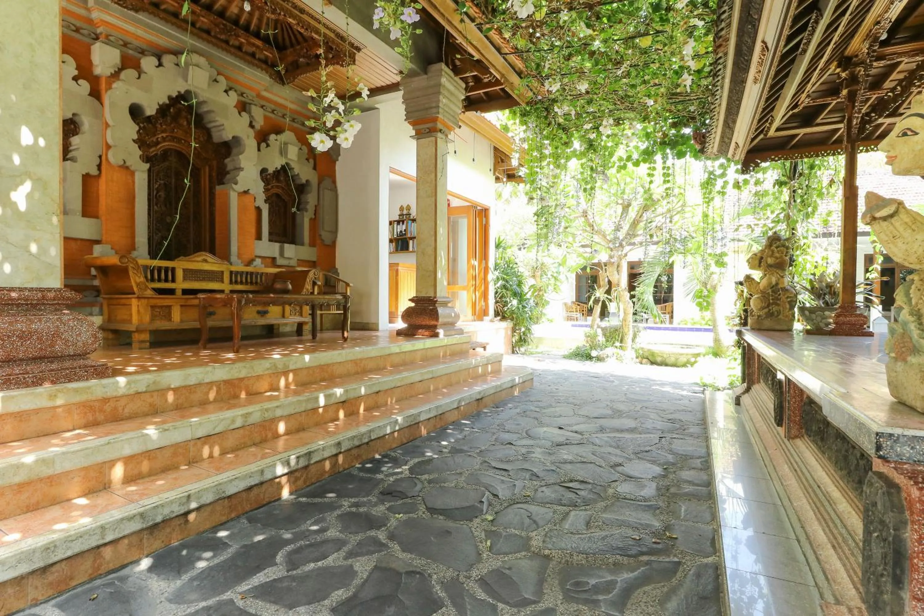 Property building in The Legian Mas Beach Inn