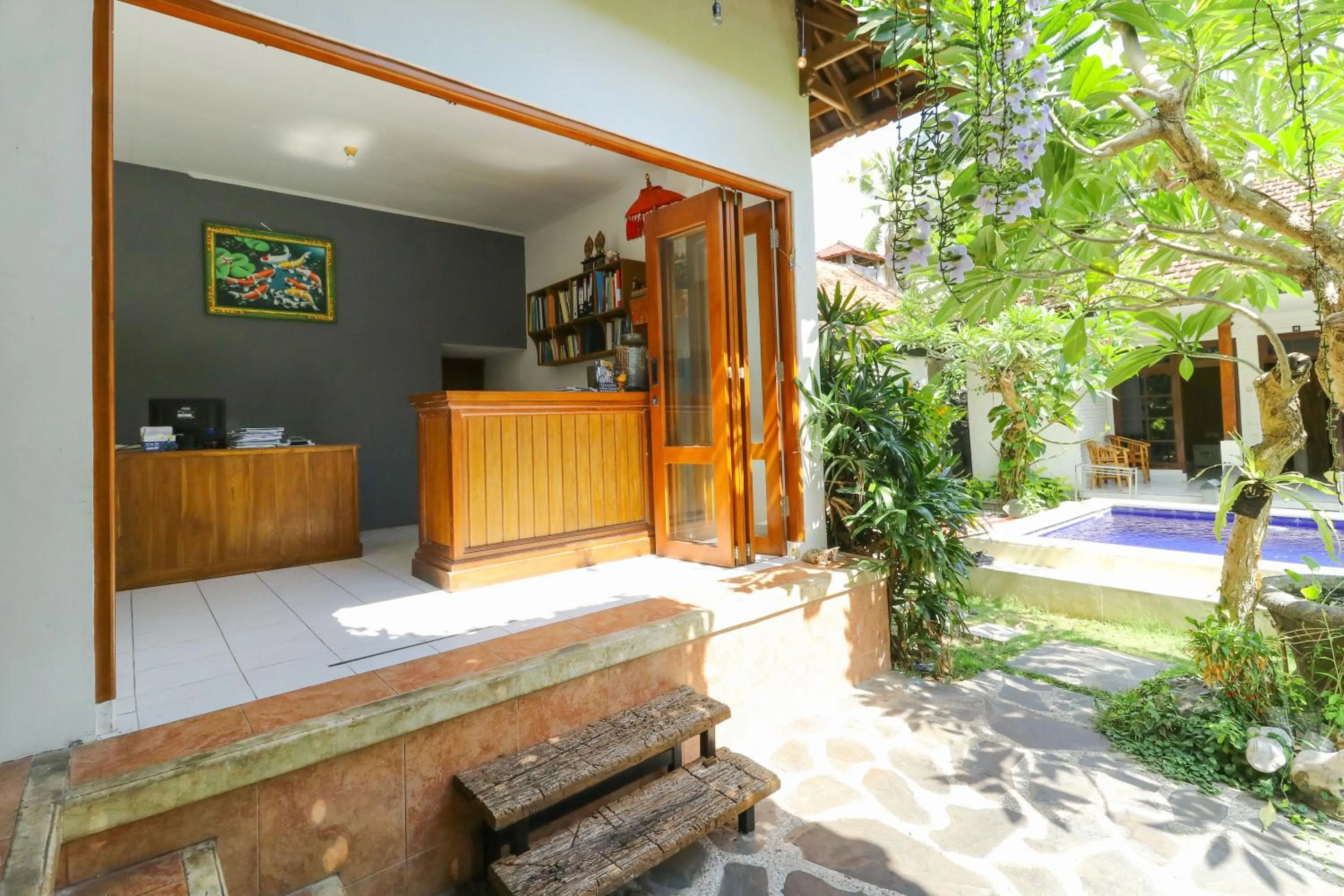 Lobby or reception in The Legian Mas Beach Inn