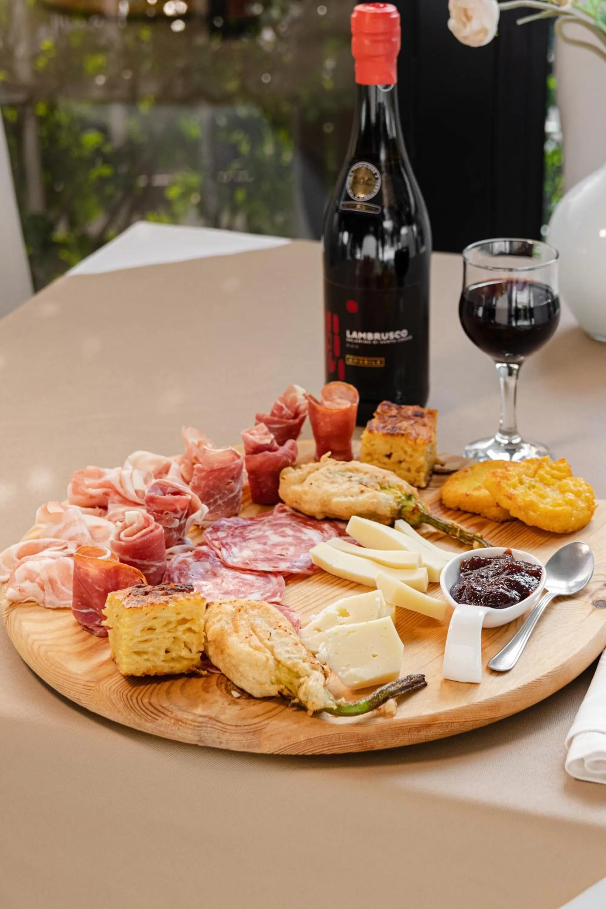 Food close-up in Meeting Hotel