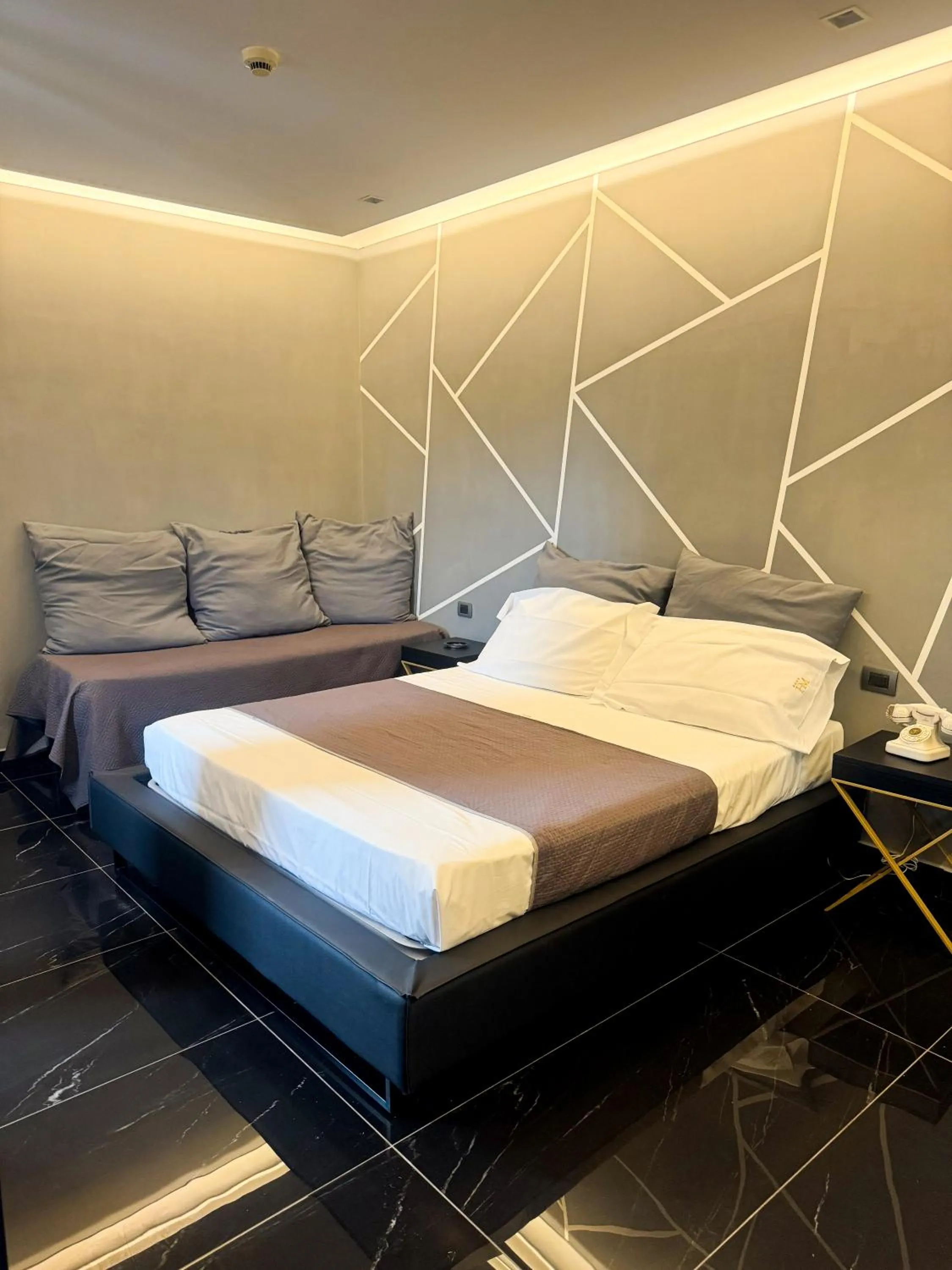 Bed in Meeting Hotel