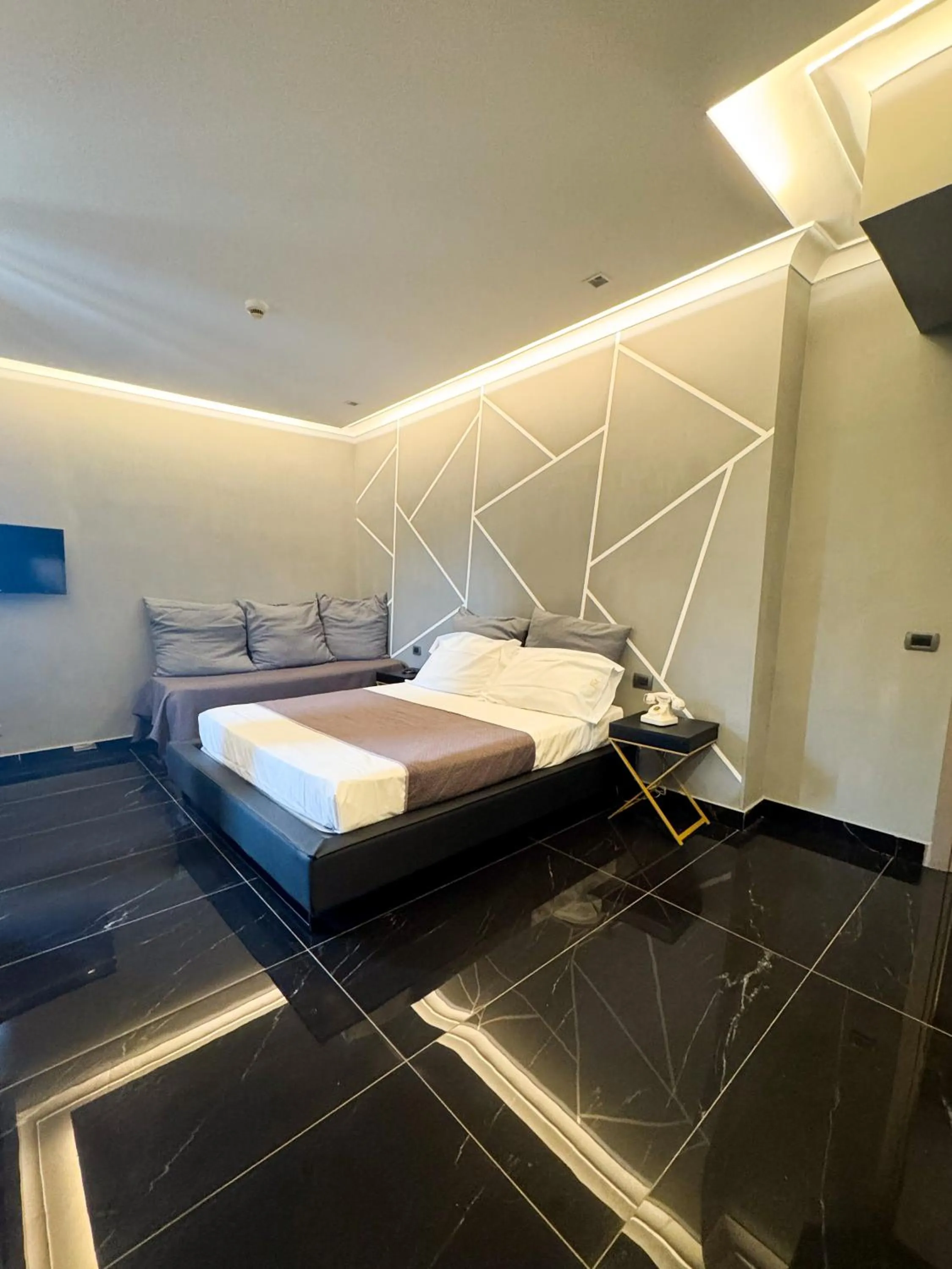 Bed in Meeting Hotel