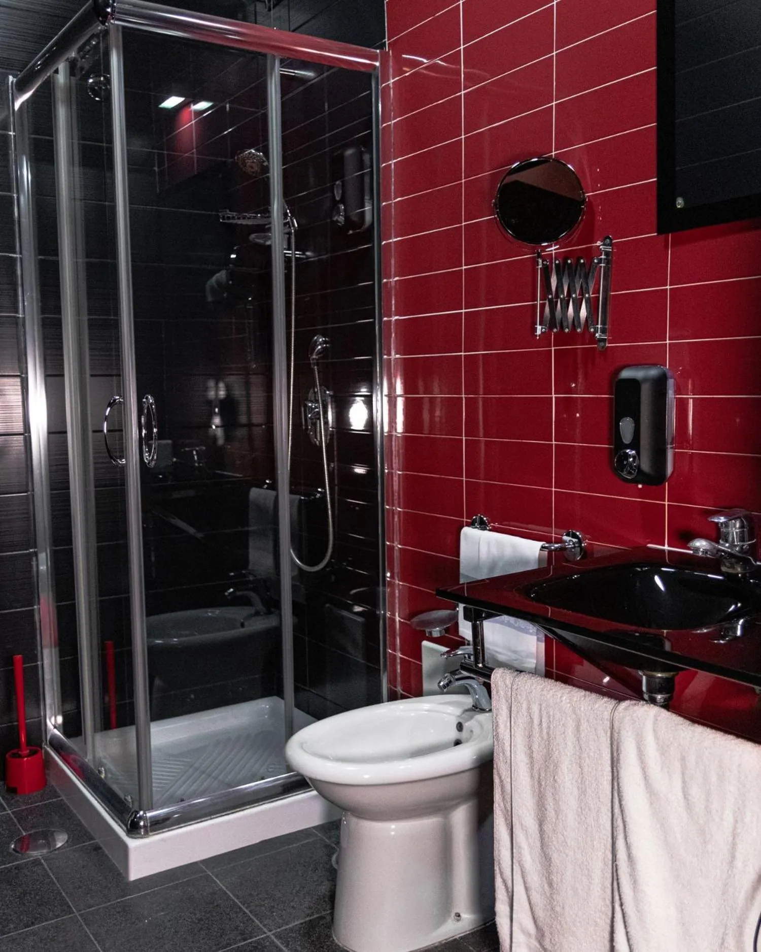 Shower in Meeting Hotel