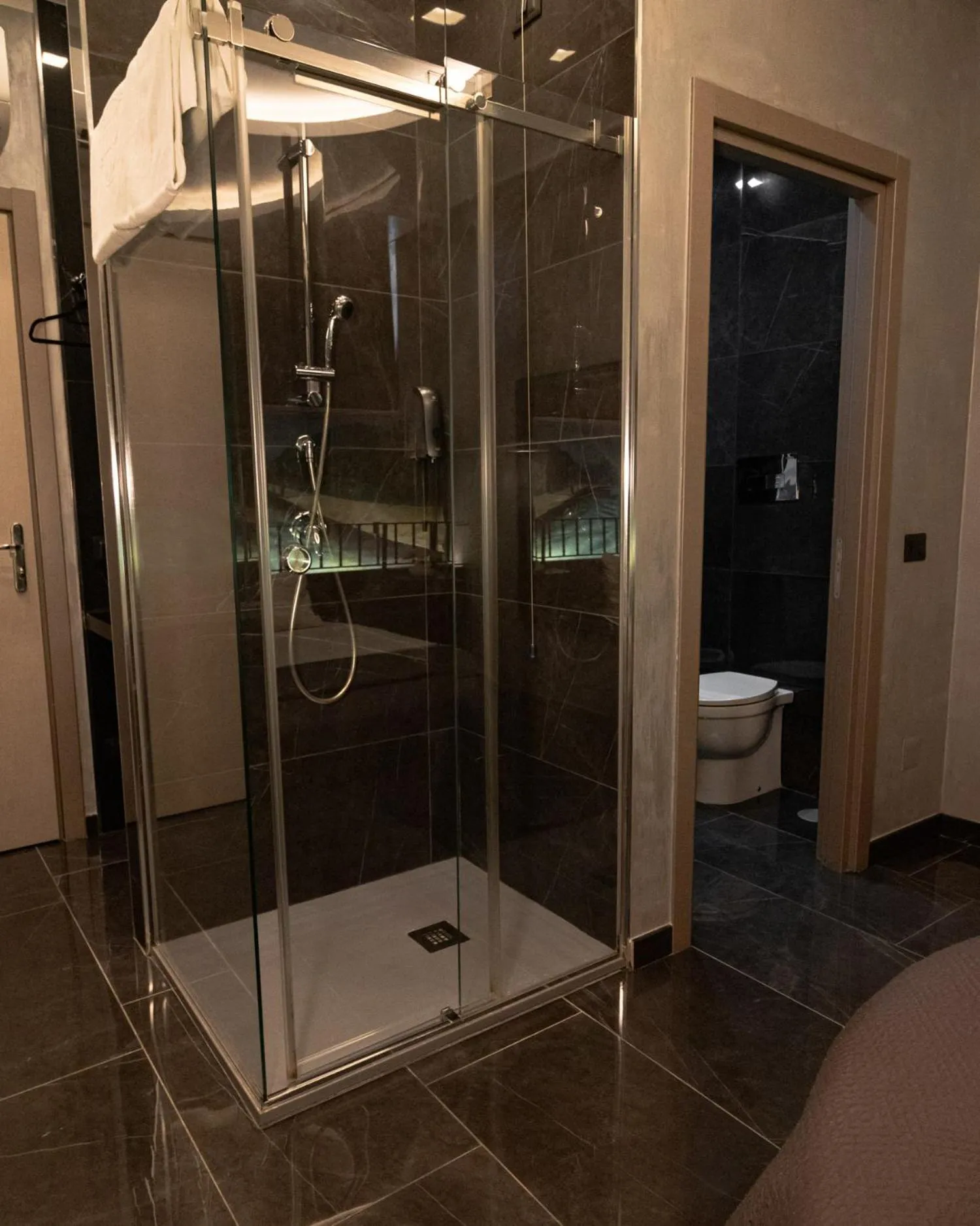 Shower in Meeting Hotel