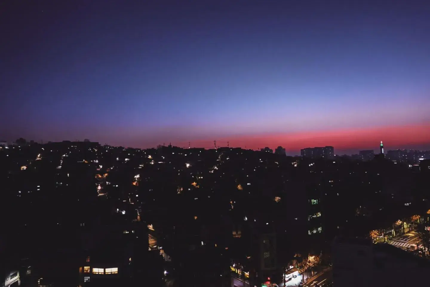 City view in Glue Hotel City view in Glue Hotel