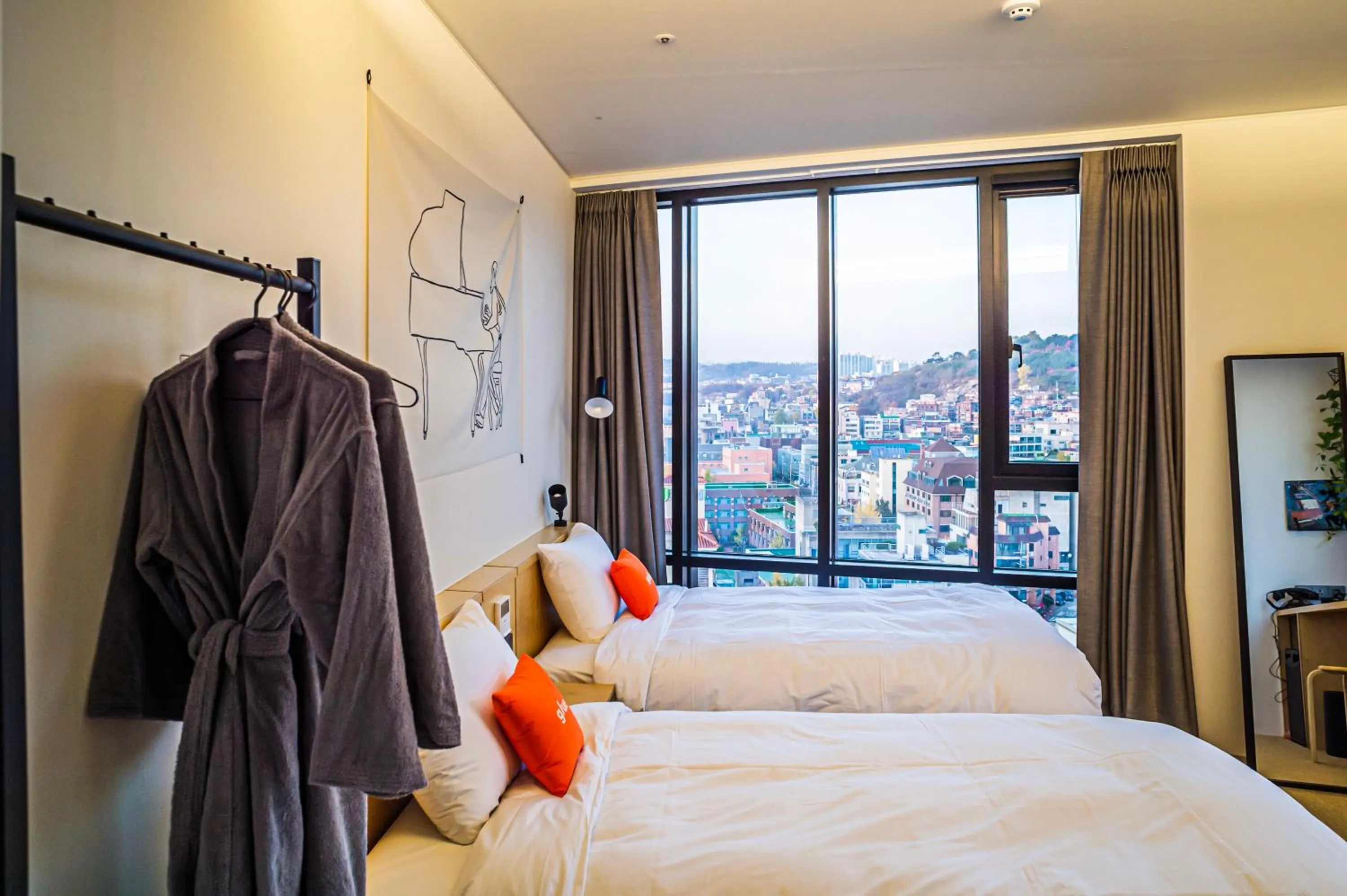 Bedroom, Bed in Glue Hotel