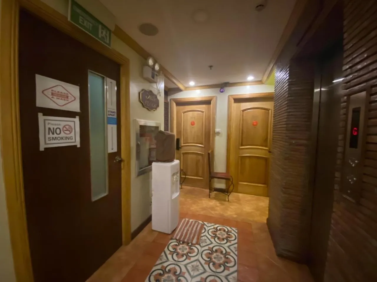 Living room in OYO 797 Brickwood Suites