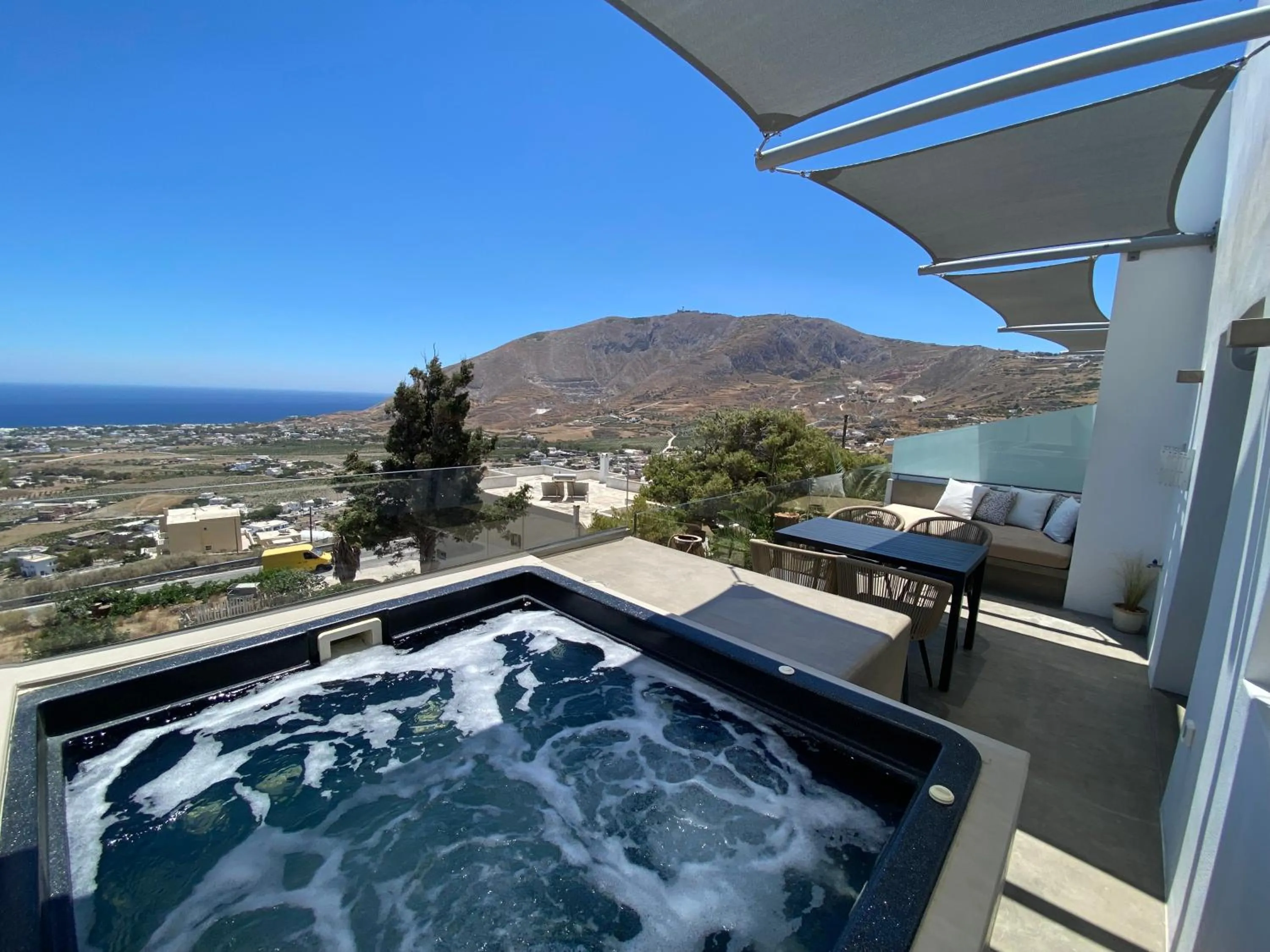 Natural landscape in A Lux Villas Santorini